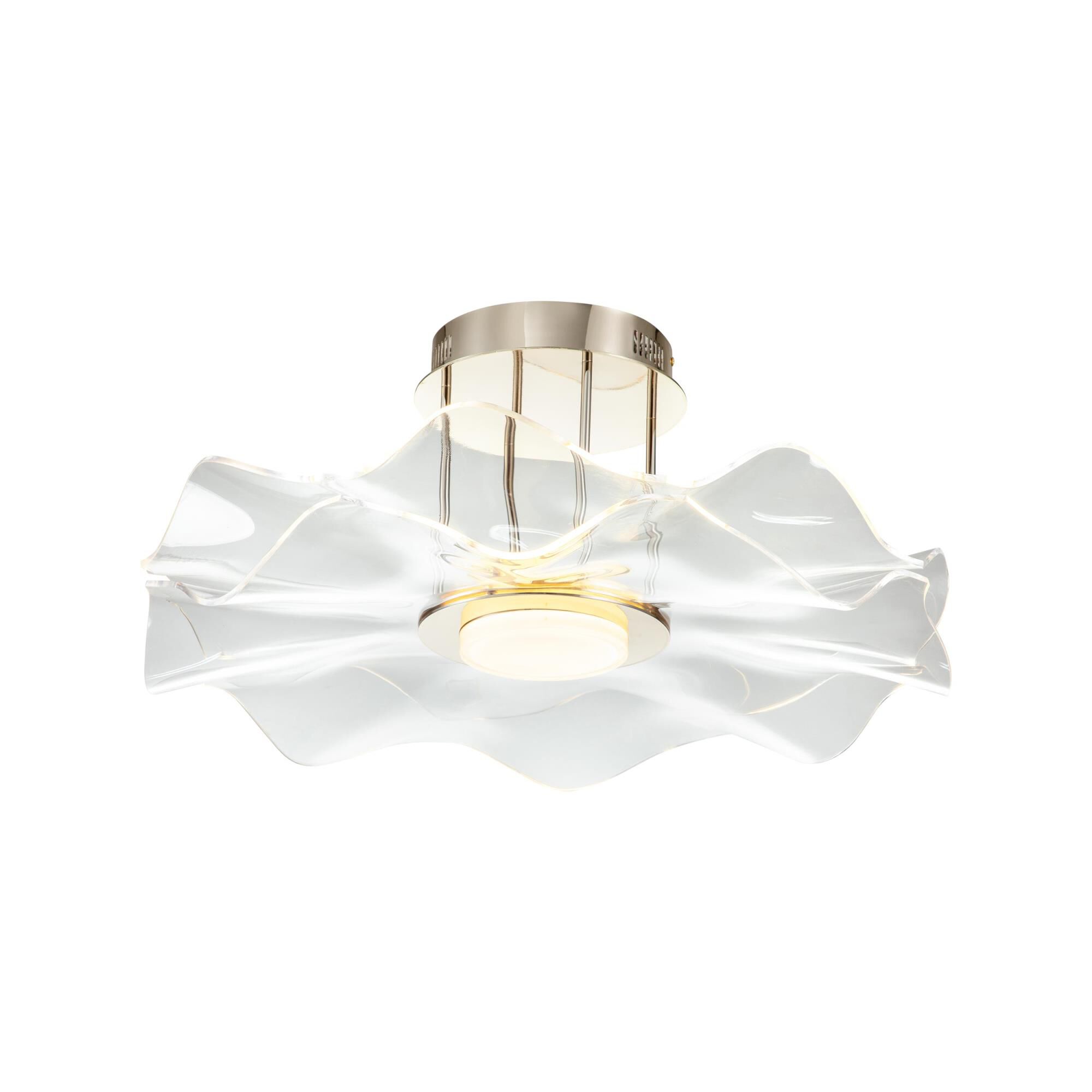Vetrina 23 Inch Semi Flush Mount by Golden Lighting