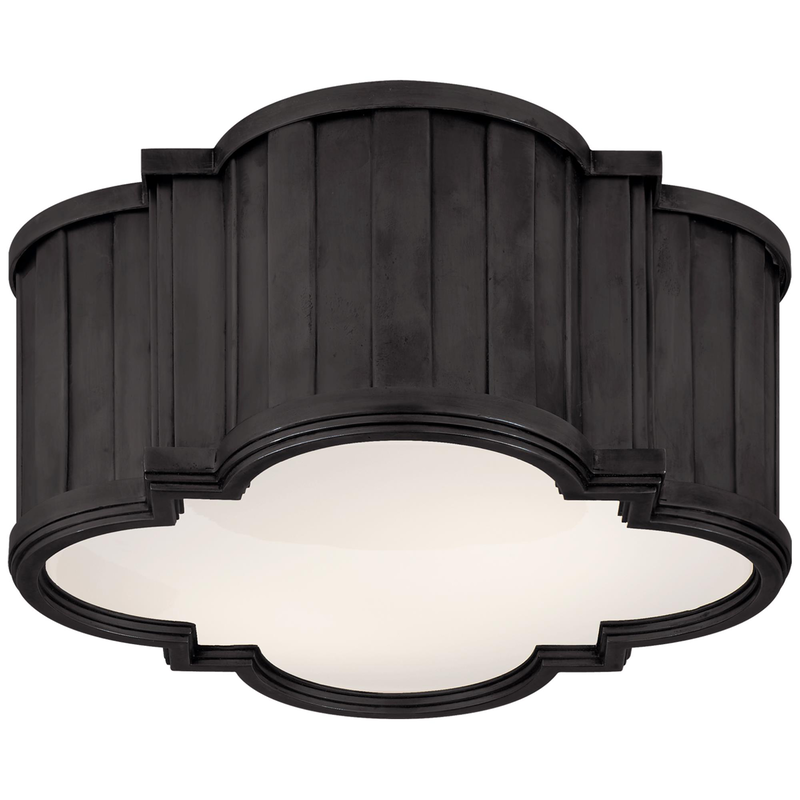 Thomas O'Brien Tilden 11 Inch 2 Light Flush Mount by Visual Comfort Signature Collection