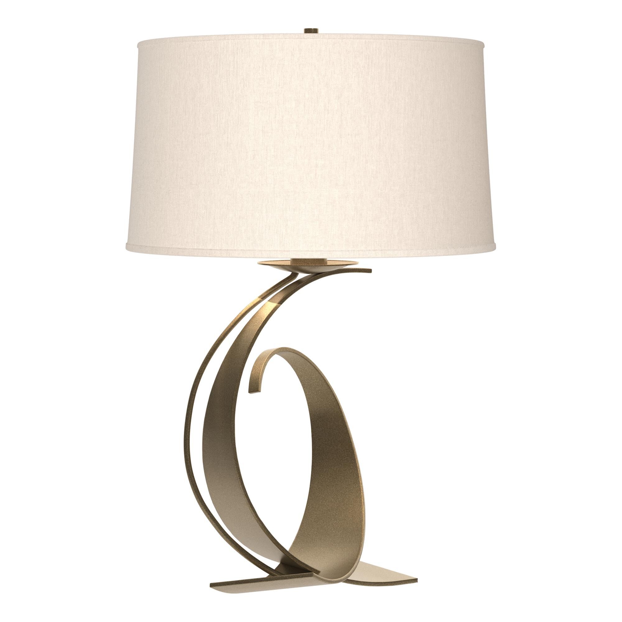 Shown in Soft Gold finish and Flax shade