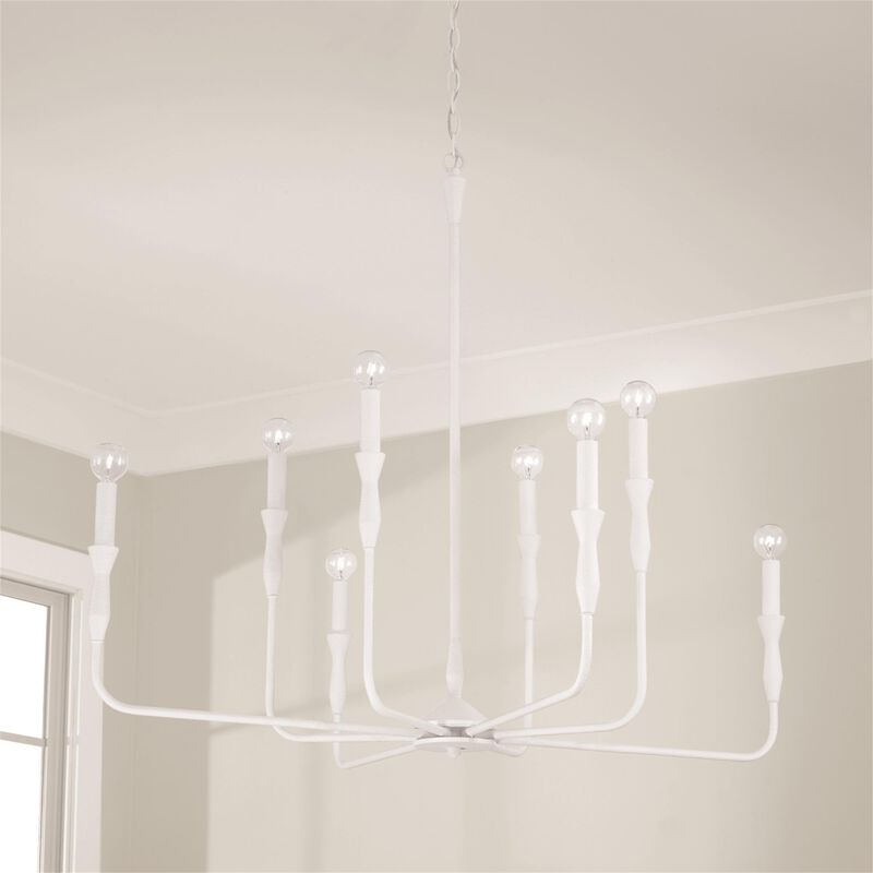 Paloma 41 Inch 8 Light Chandelier by Capital Lighting Fixture Company
