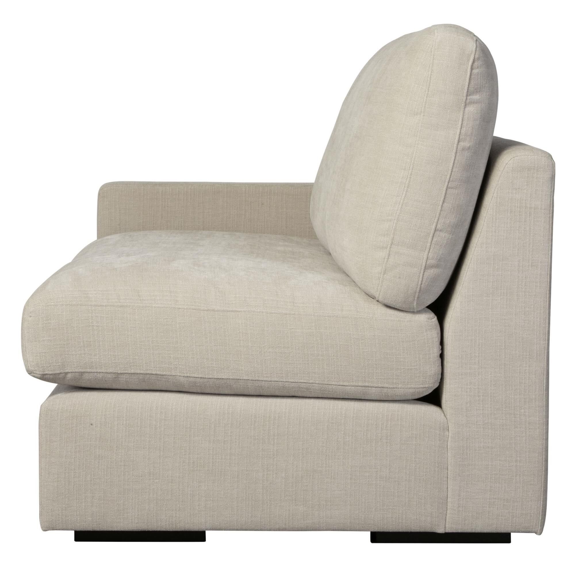 Shown in A Modern Silhouette That Offers Style And A Comfortable Place To Curl Up. The Refuge Modular Collect finish