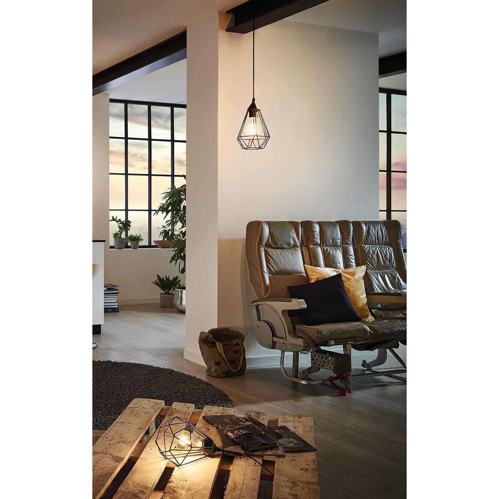 Eglo Lighting Eglo Tarbes 6 Inch Mini Pendant