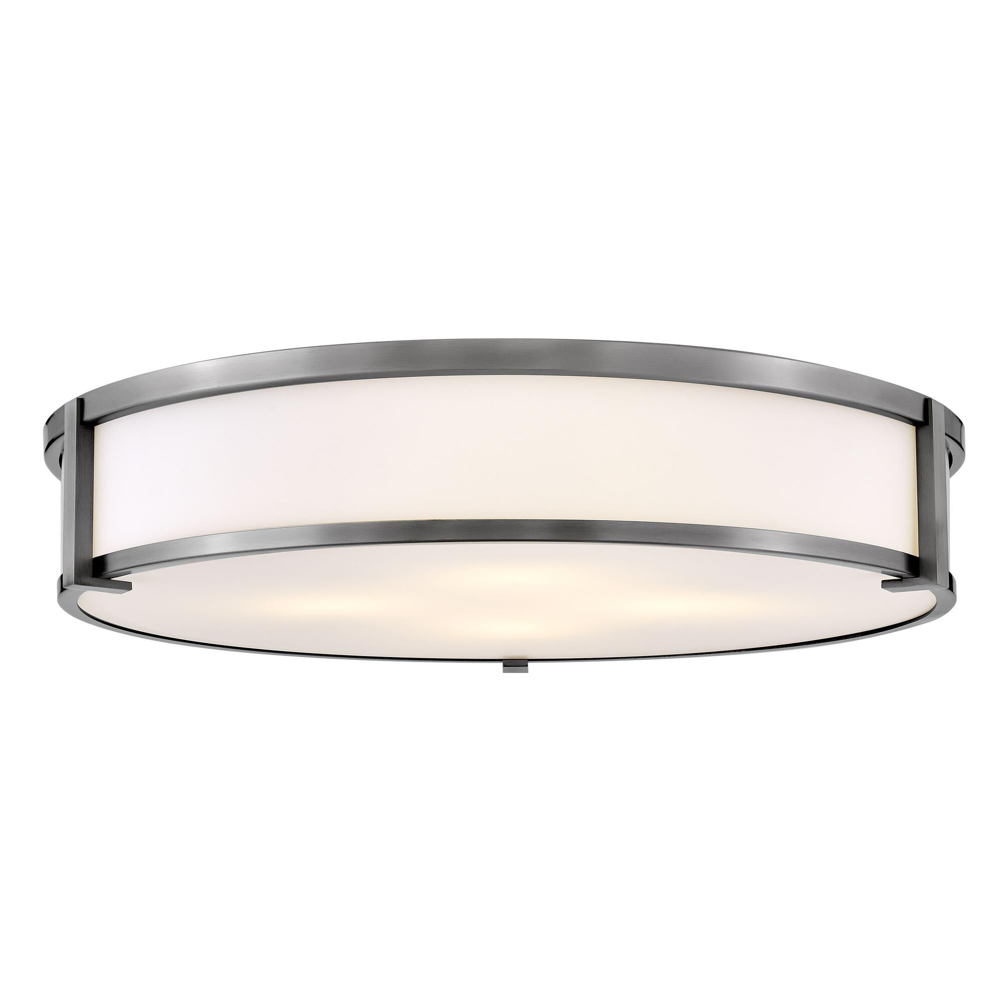 Shown in Antique Nickel finish and Etched Opal glass