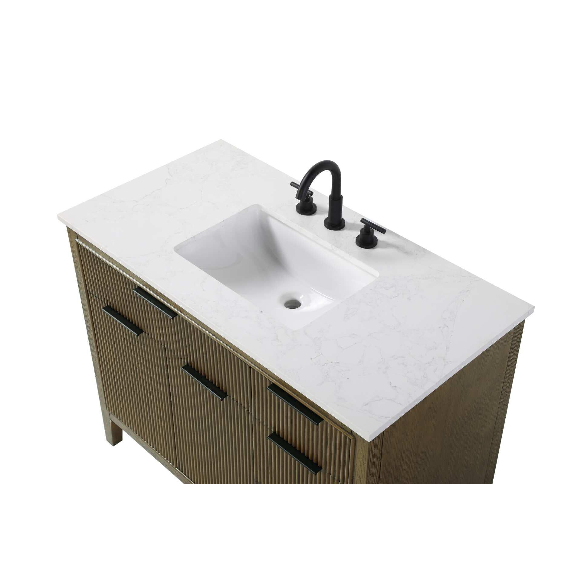 Langston 42 Inch Bath Vanity by Elegant Decor