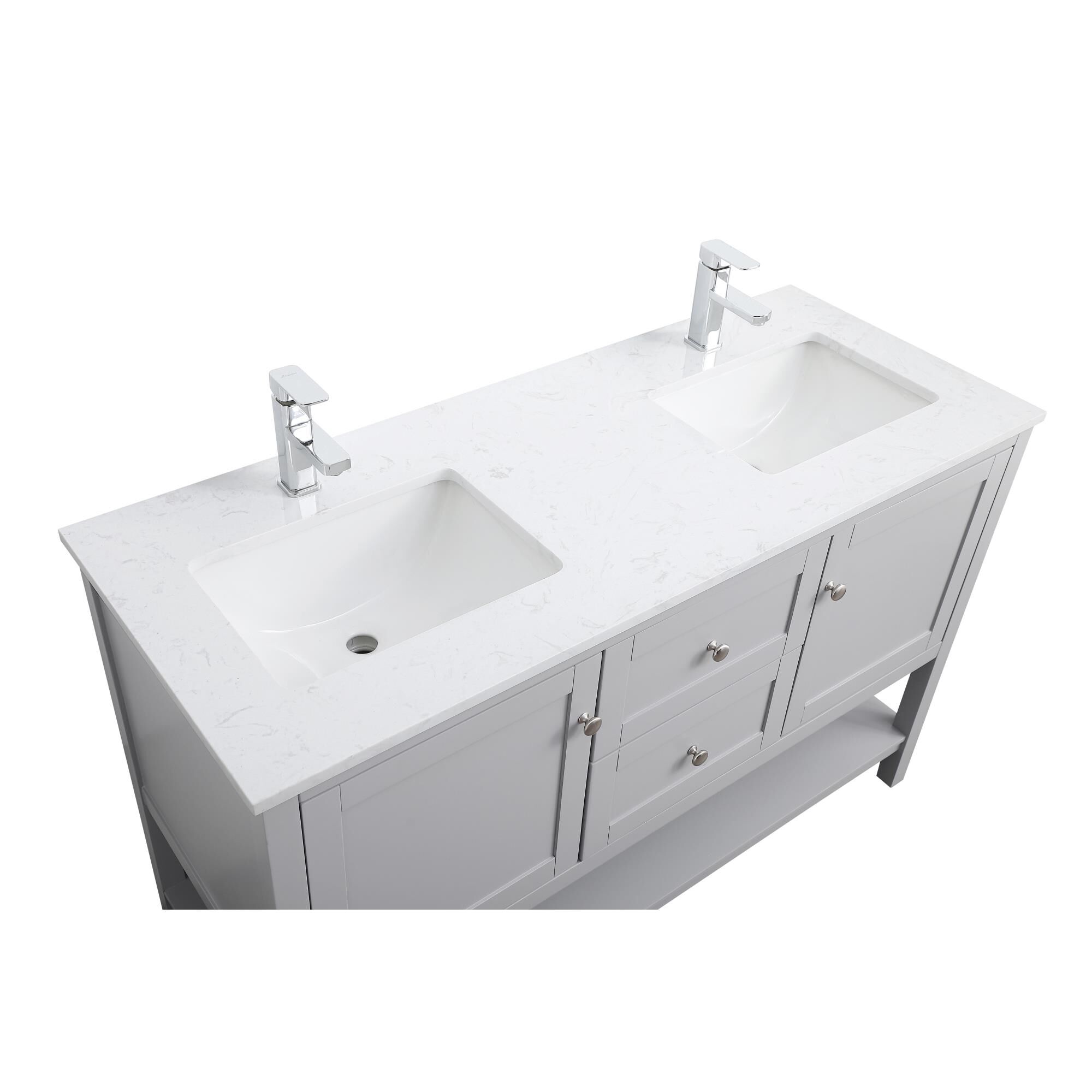 Heath 54 Inch Bath Vanity by Elegant Decor
