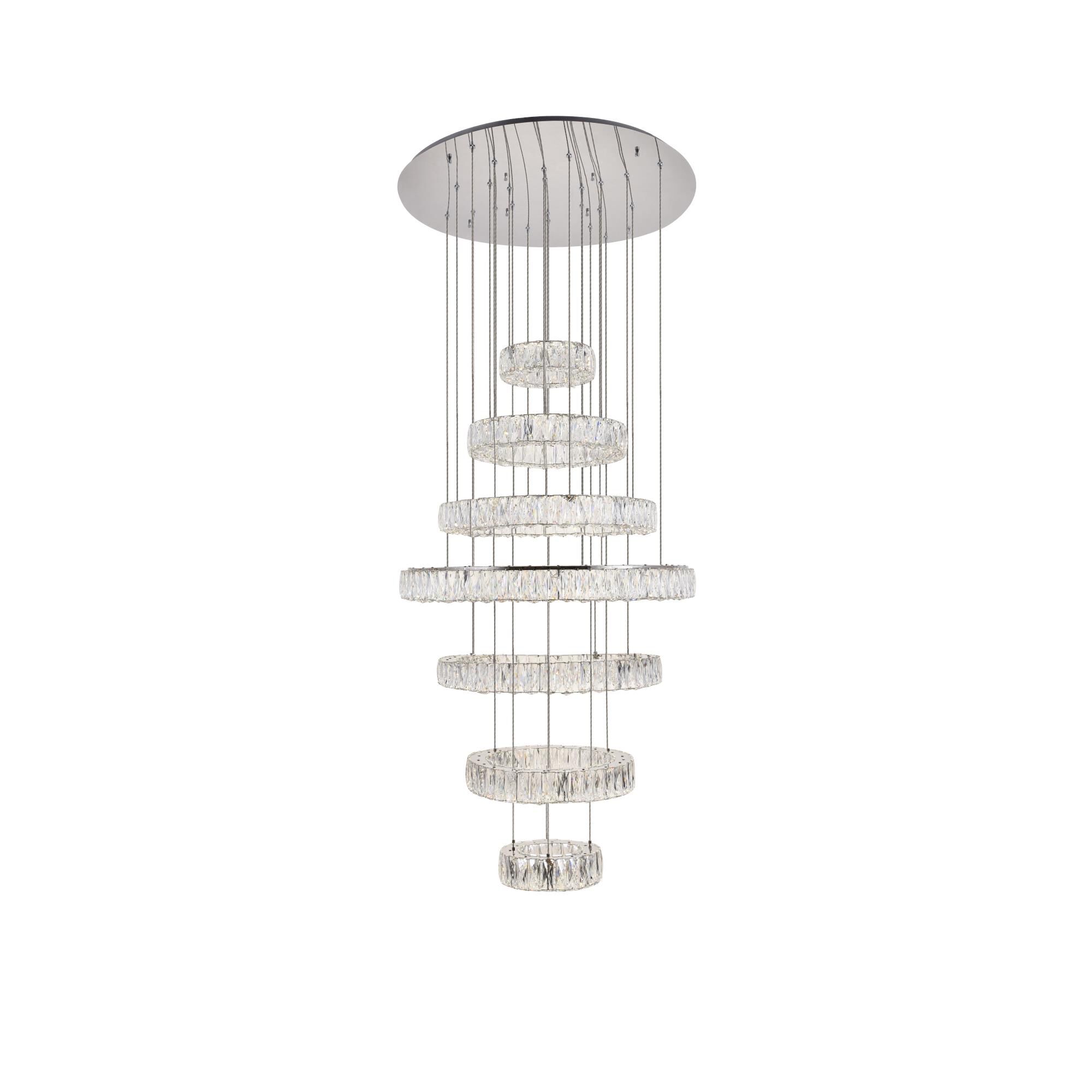 Monroe Chandelier by Elegant Lighting