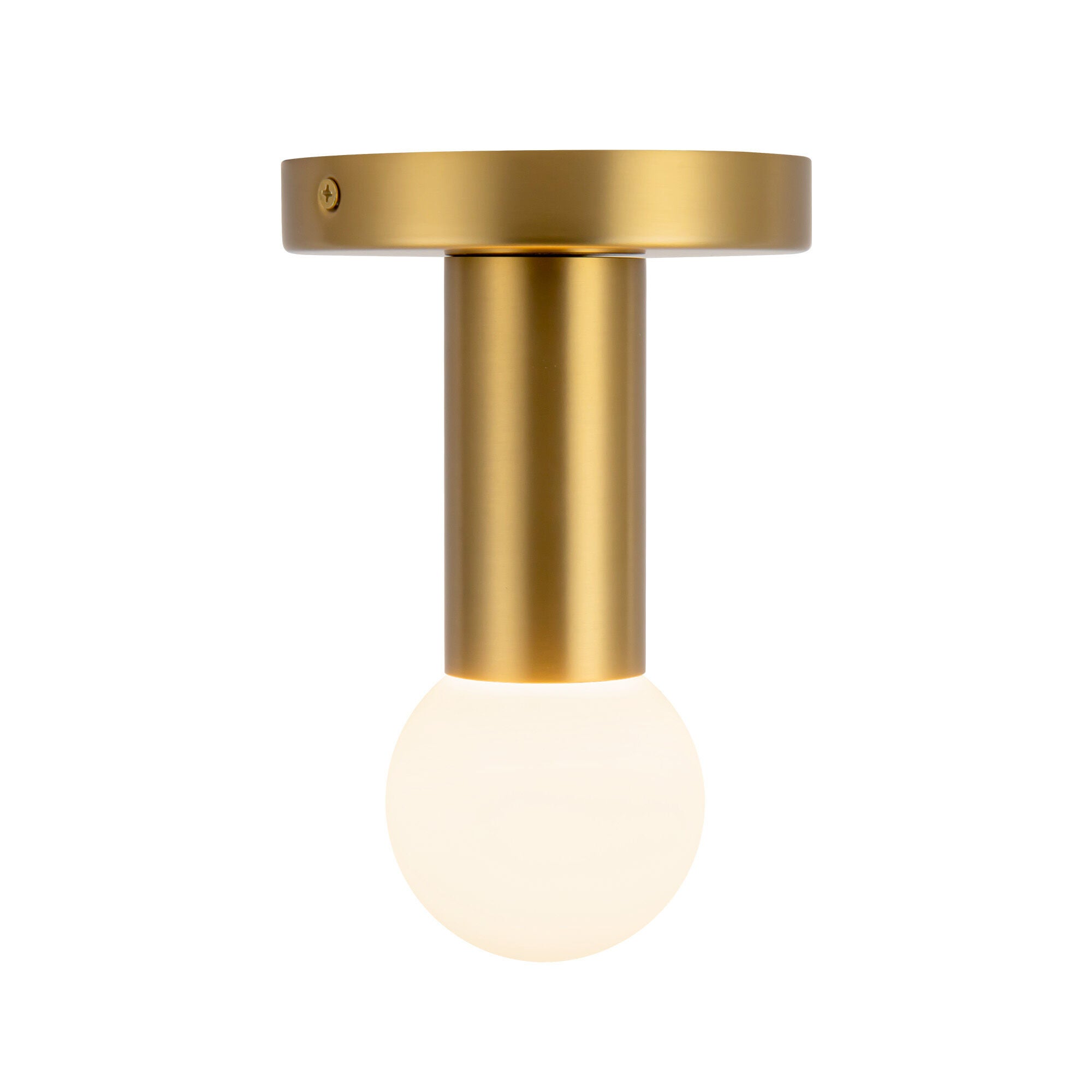 Calla 5 Inch Semi Flush Mount,