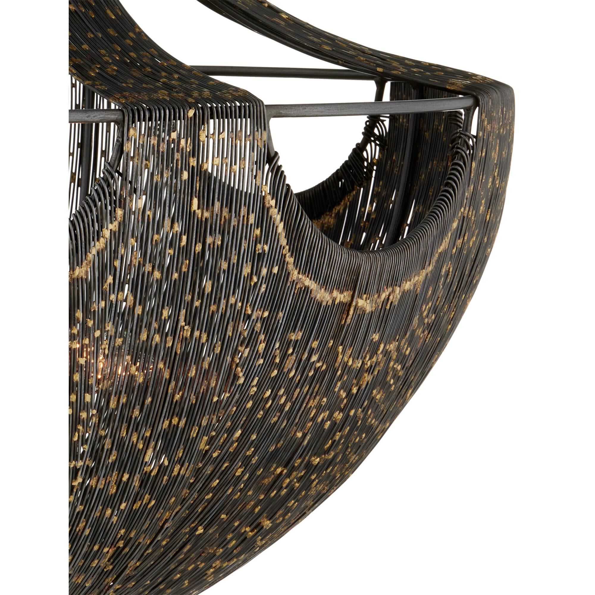 Eduardo 30 Inch Large Pendant by Currey and Company