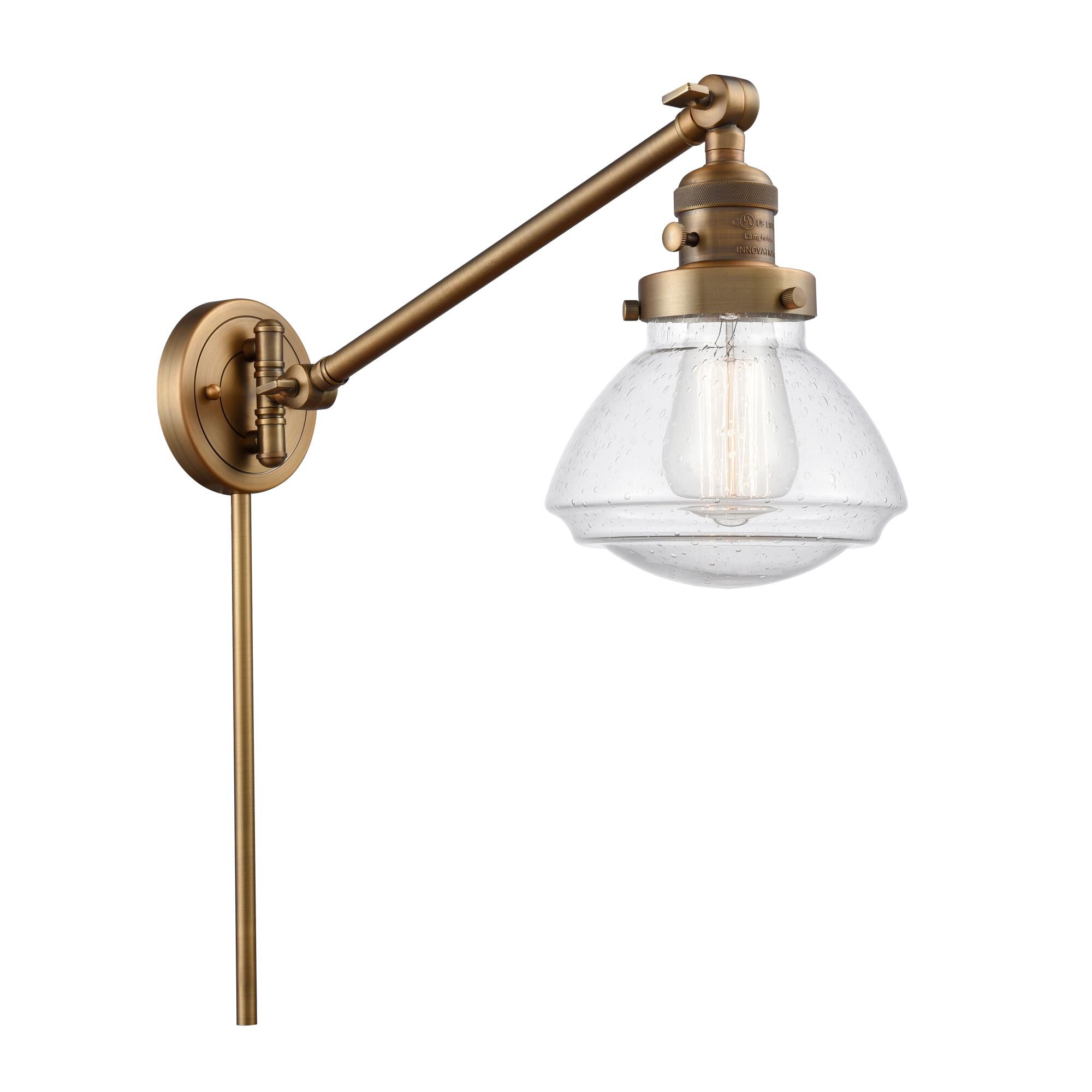 Bruno Marashlian Olean Wall Swing Lamp by Innovations Lighting