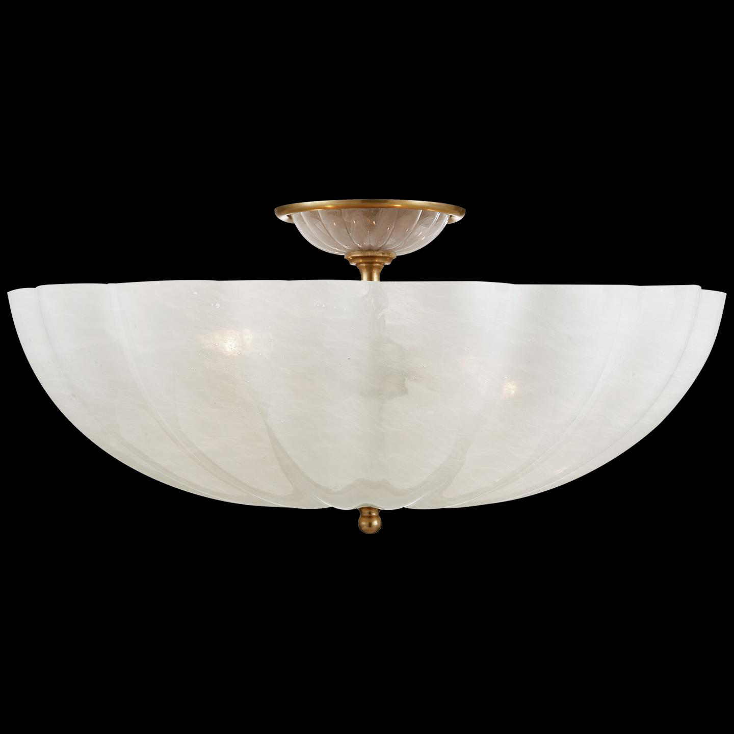 AERIN Rosehill 21 Inch 4 Light Semi Flush Mount by Visual Comfort Signature Collection