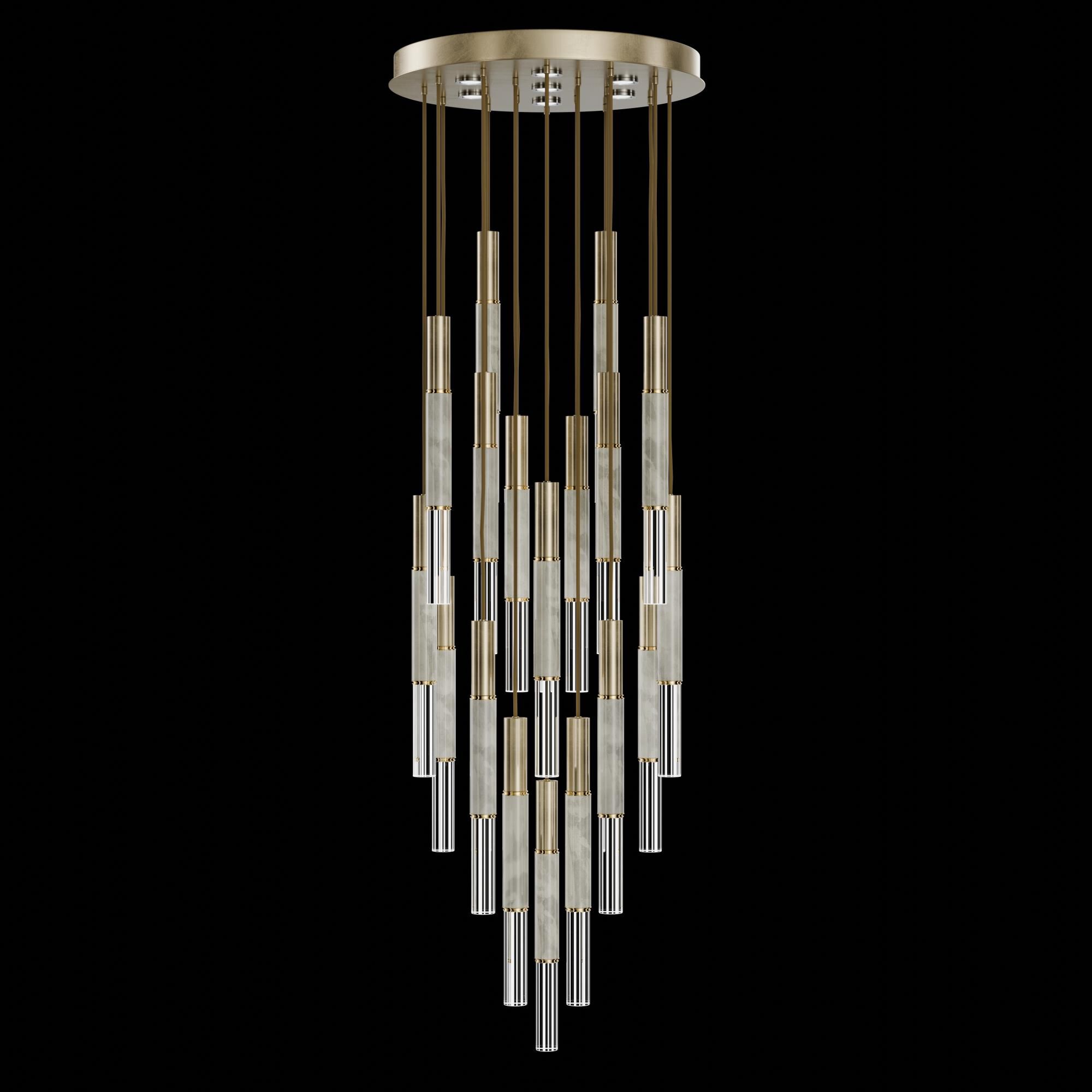Antonia Antonia 31 Inch Multi Light Pendant by Fine Art Handcrafted Lighting