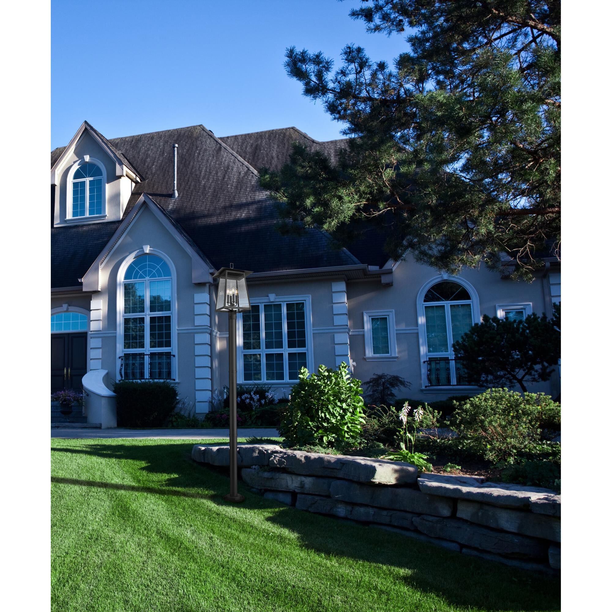 Rainer 98 Inch Outdoor Post Lamp by Z Lite