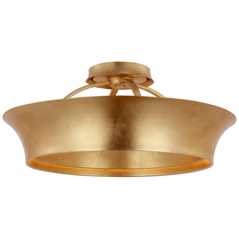 Thomas O'Brien Garland 20 Inch Semi Flush Mount by Visual Comfort Signature Collection