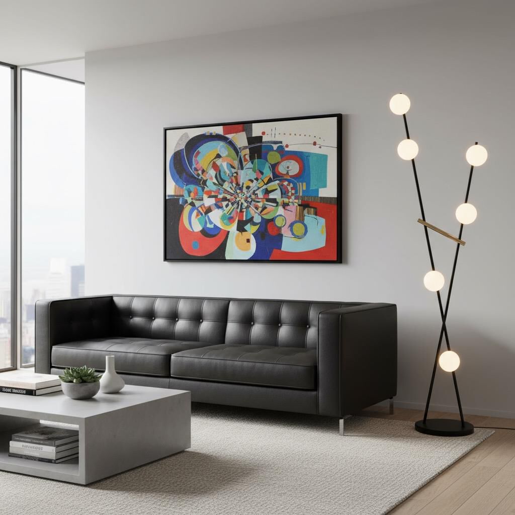 Cortina 65 Inch Floor Lamp by Artcraft