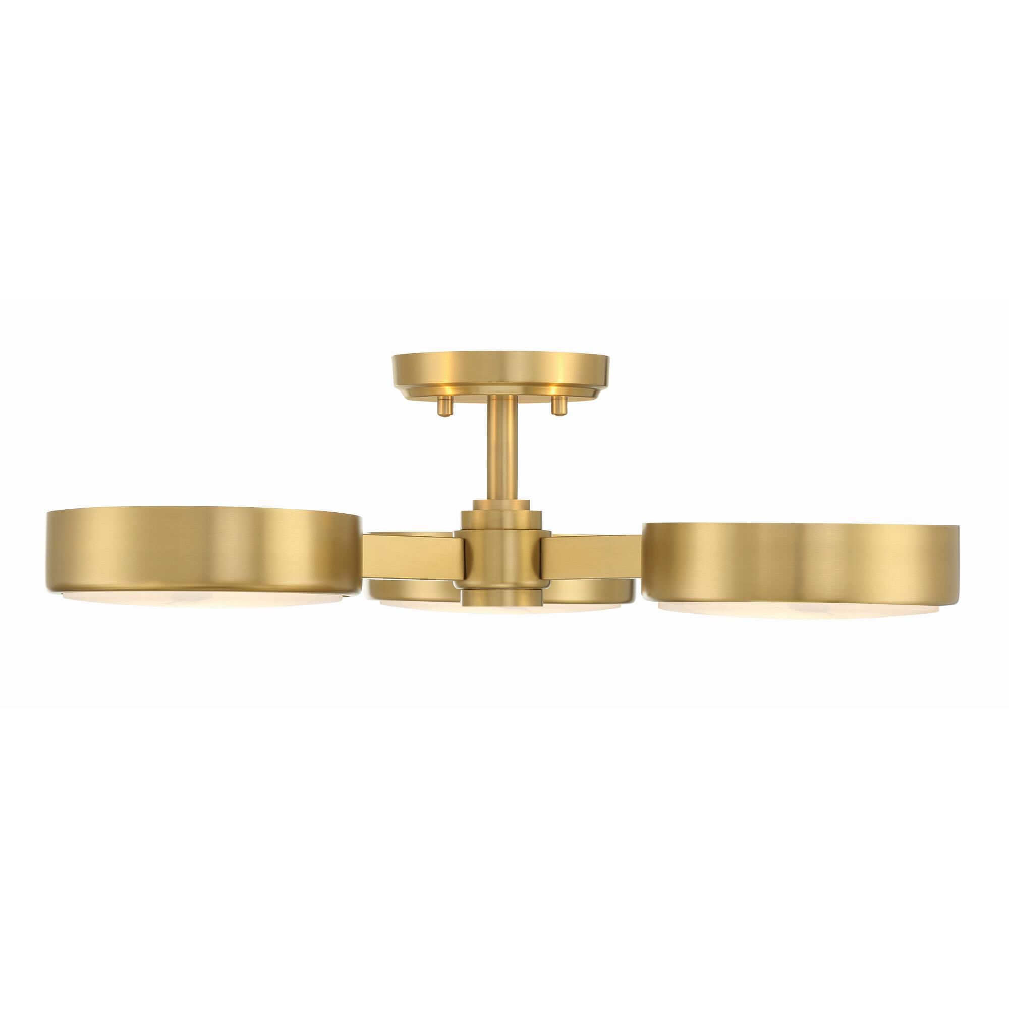 Shown in Modern Gold finish