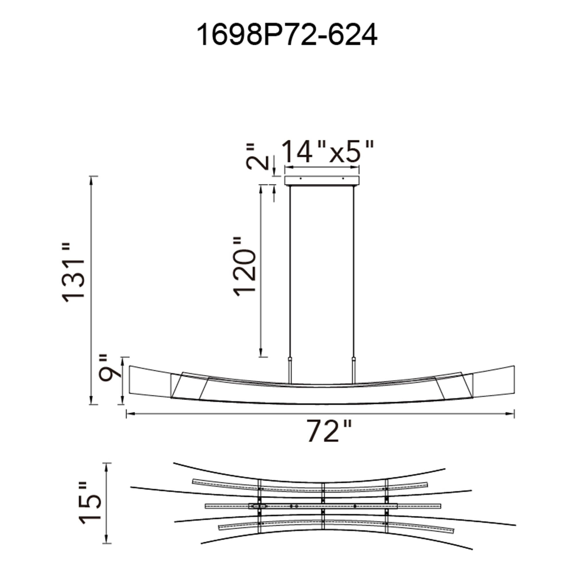 Shown in Brass finish