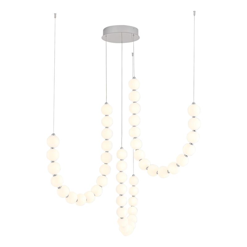 Ryan Pauly Akoya 11 Inch Multi Light Pendant by Alora Lighting