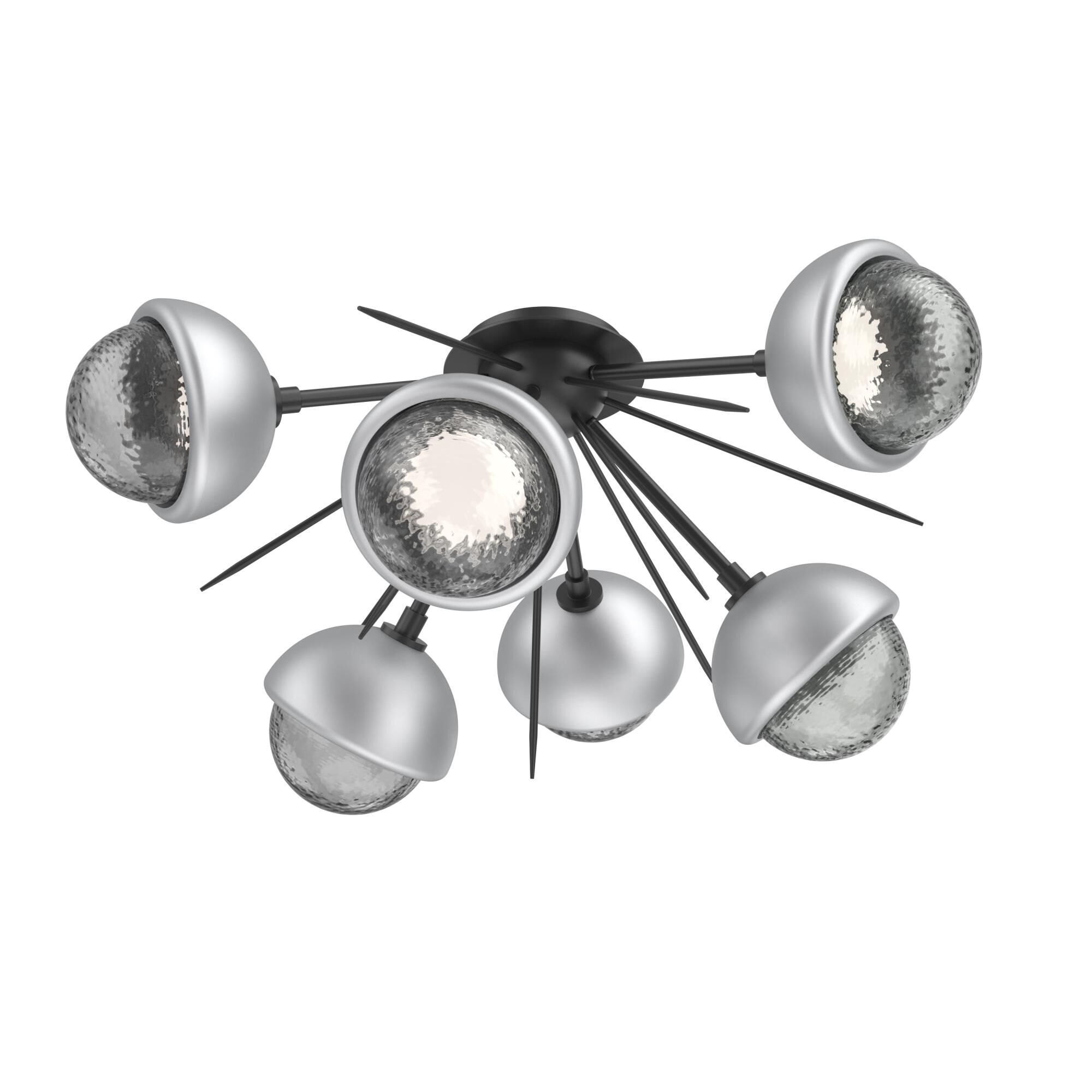 Shown in Matte Black finish and Smoke glass and Classic Silver accent