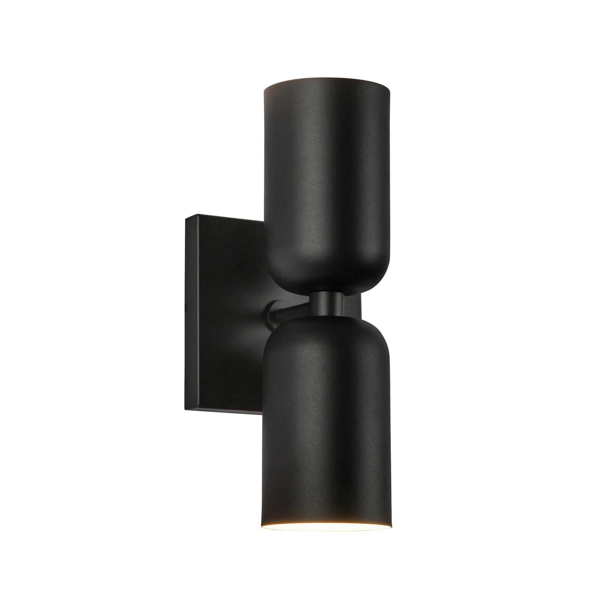 Shown in Black finish and Steel shade