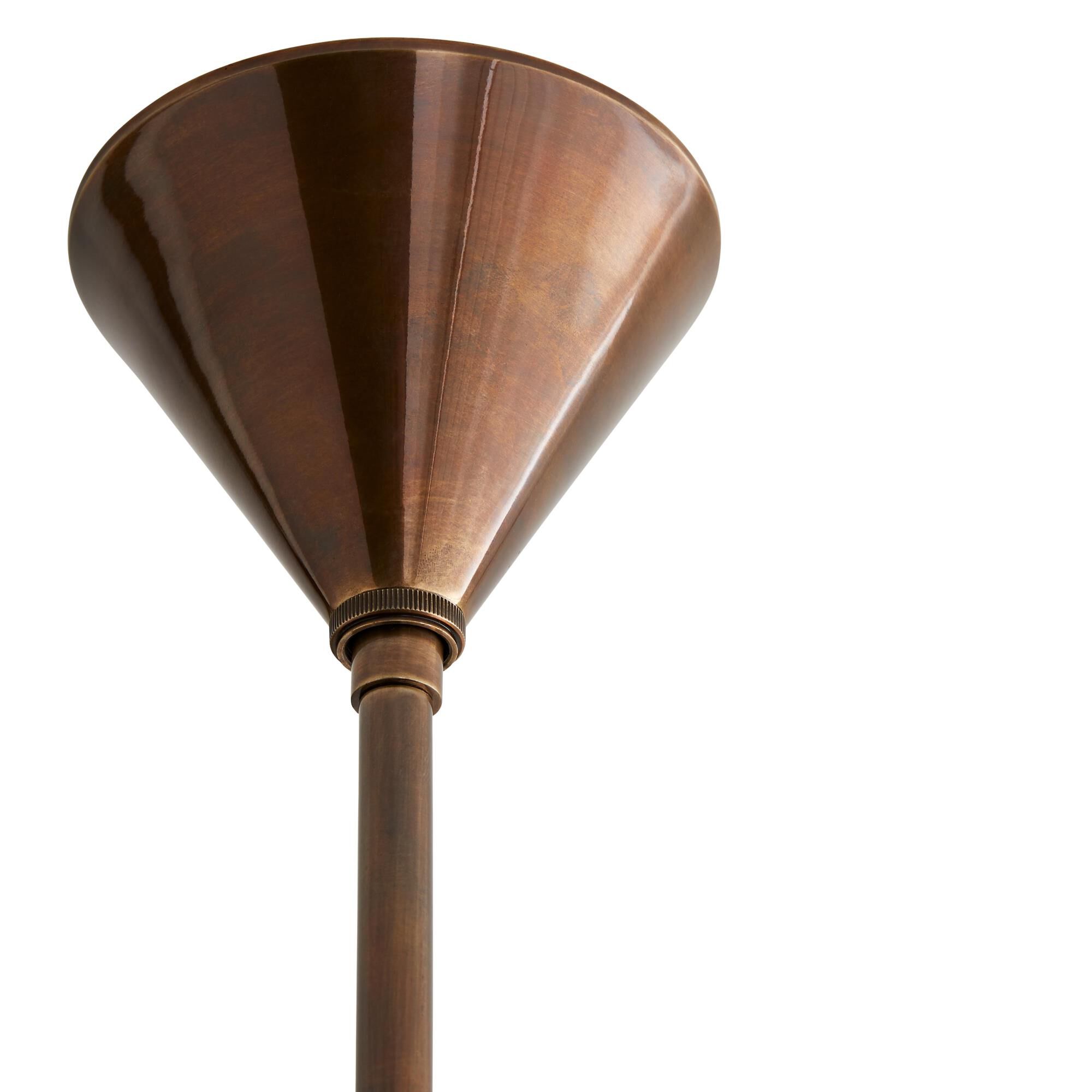 Shown in Heritage Brass finish