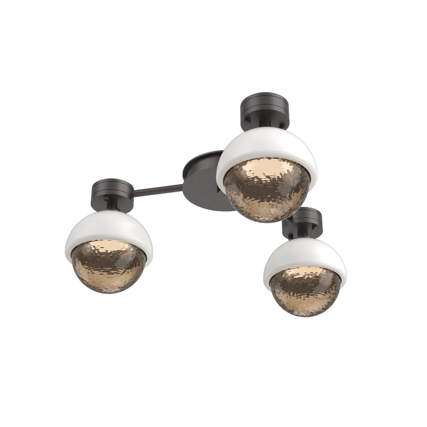 Shown in Graphite finish and Bronze glass and Salt White accent