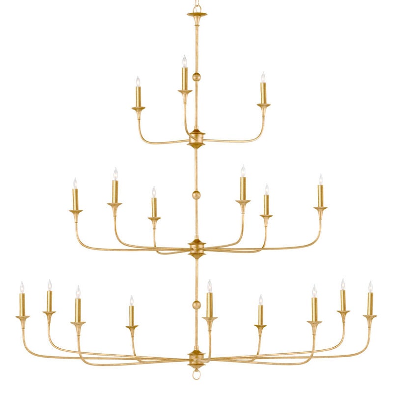 Nottaway 60 Inch Chandelier by Currey and Company