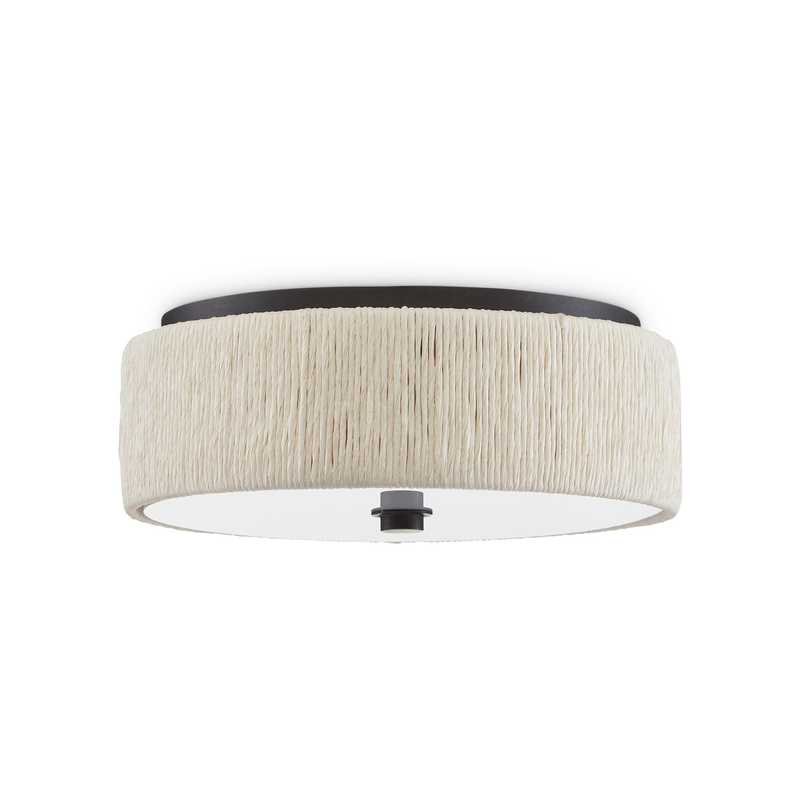 Tyrone 14 Inch Flush Mount by Currey & Company
