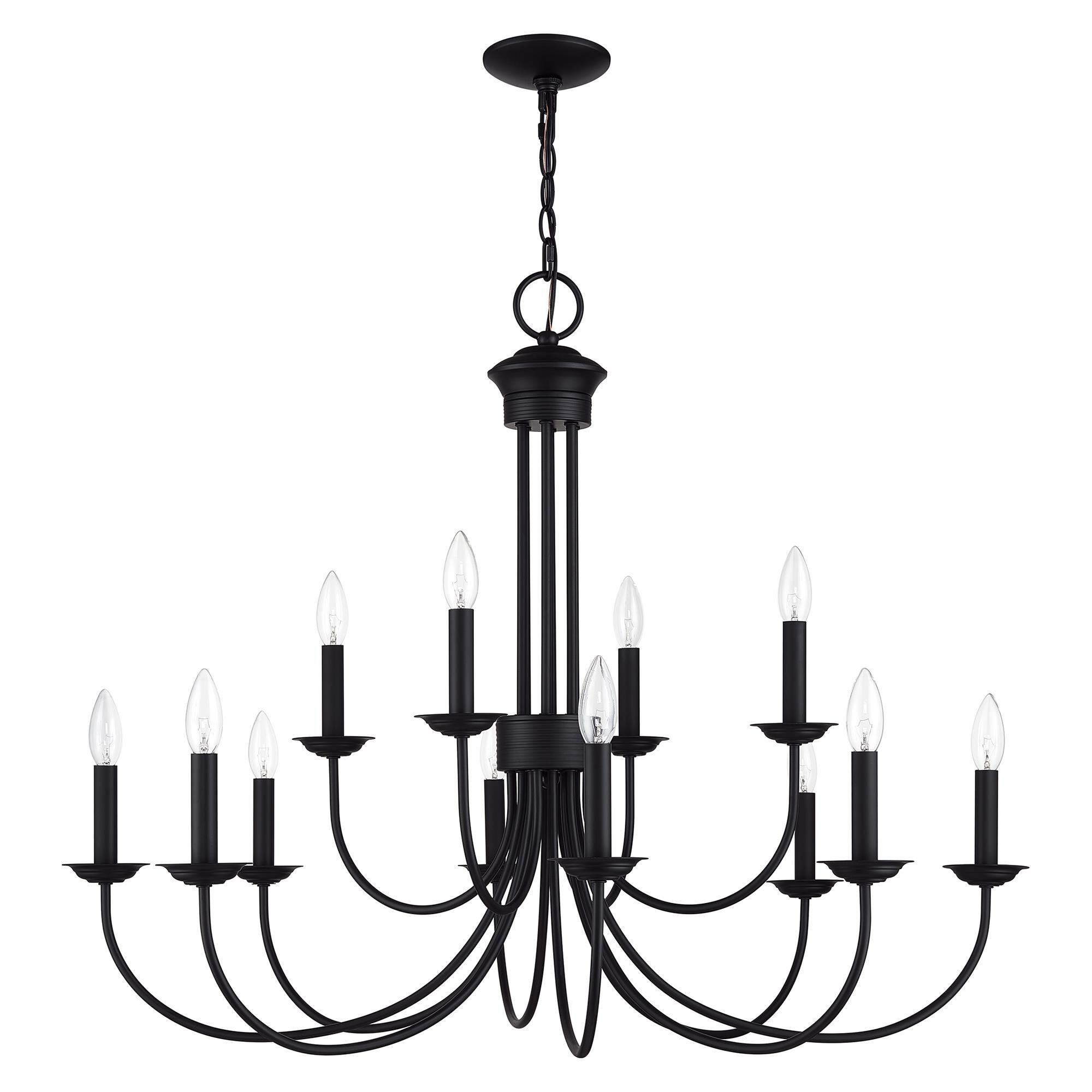 Estate 36 Inch Chandelier by Livex Lighting