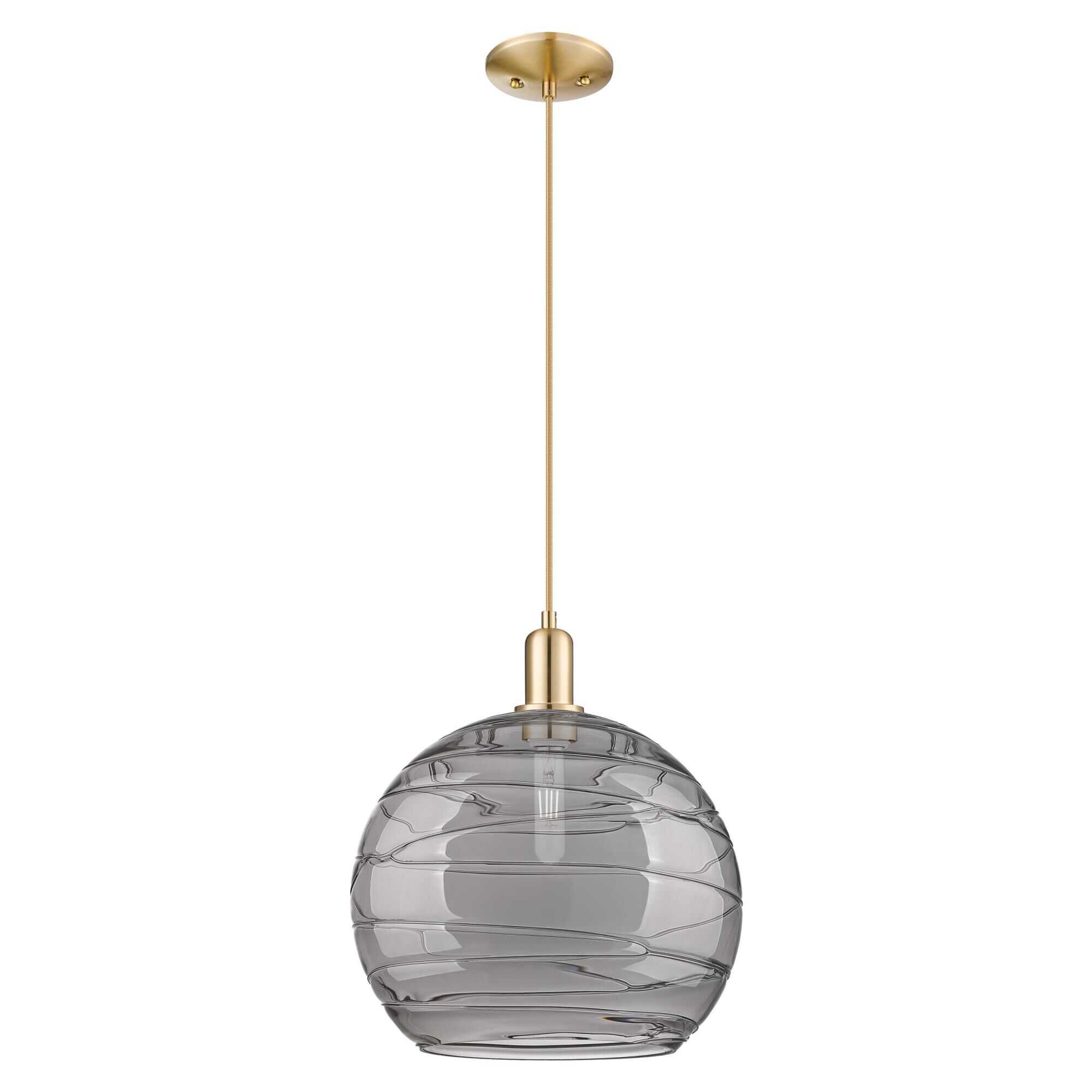 Bruno Marashlian Athens Deco Swirl 14 Inch Large Pendant by Innovations Lighting