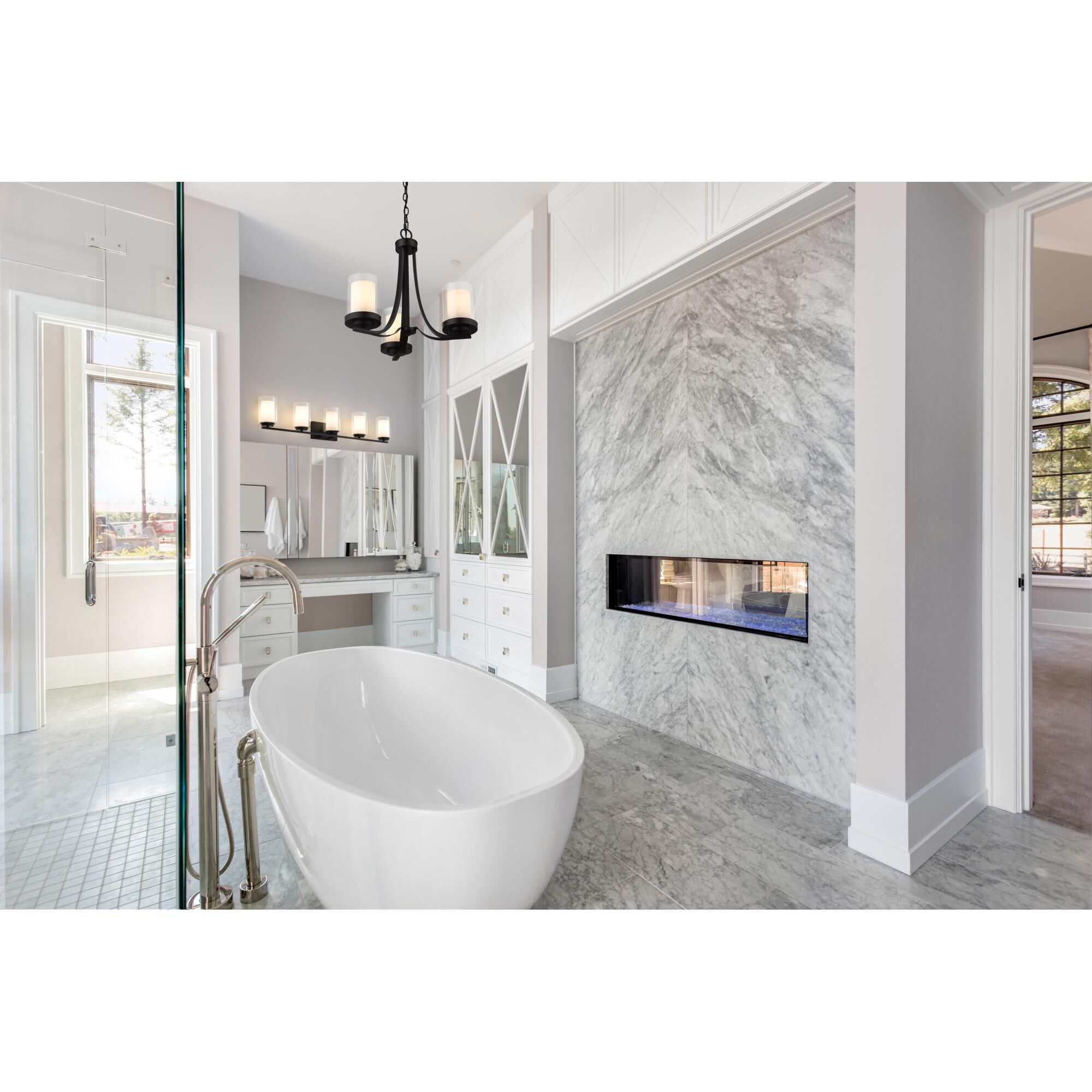 Willow 40 Inch 5 Light Bath Vanity Light by Z-Lite