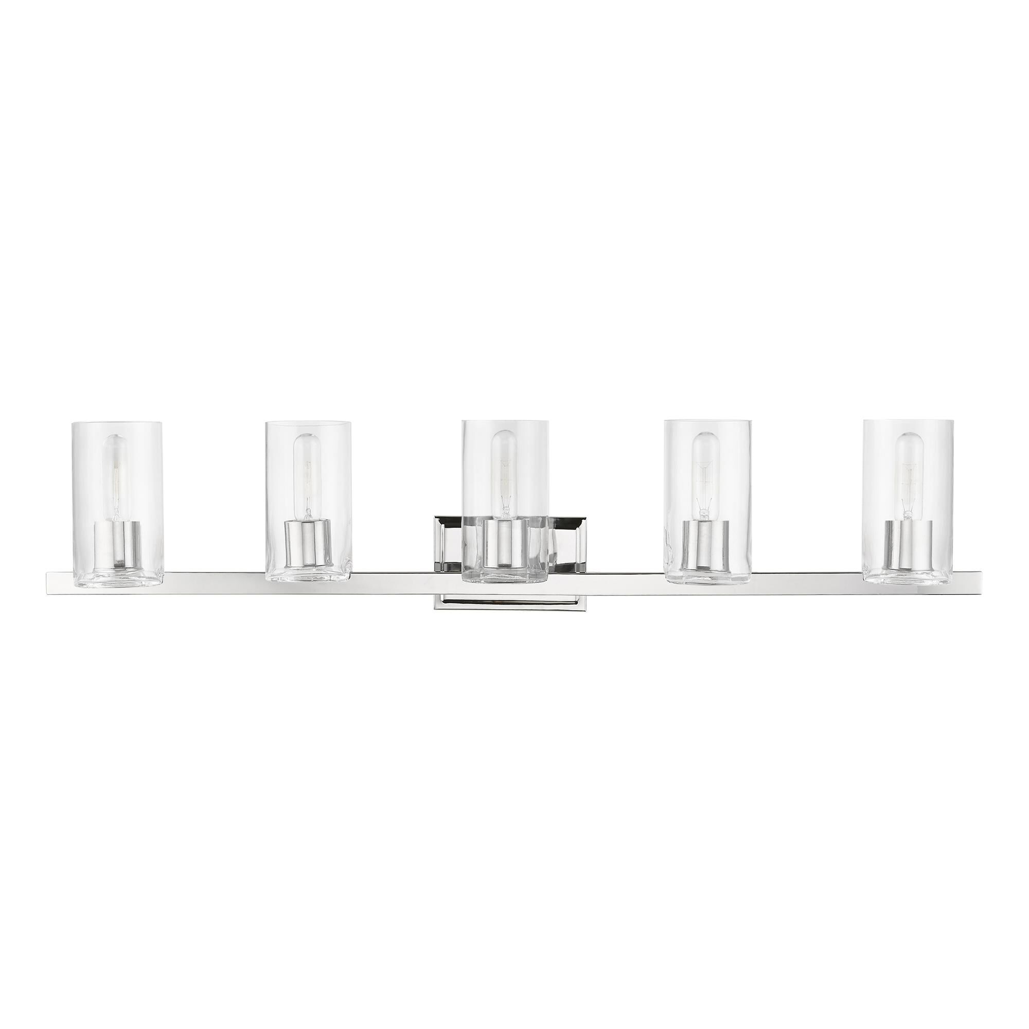 Clarion 42 Inch 5 Light Bath Vanity Light by Livex Lighting