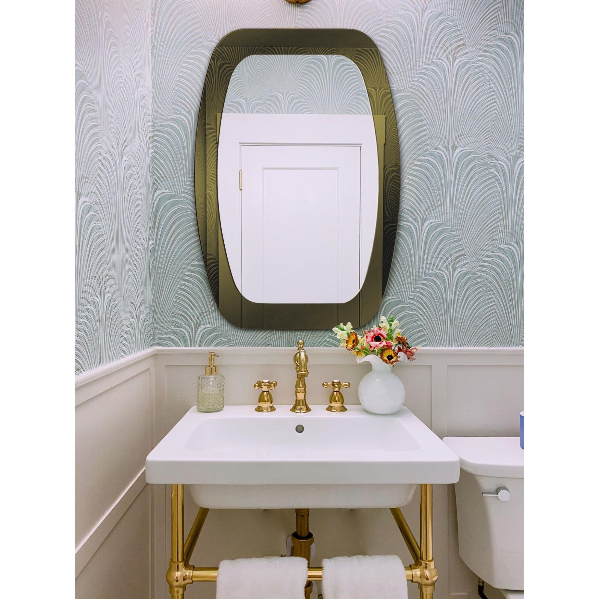 Shown in Painted Gold finish