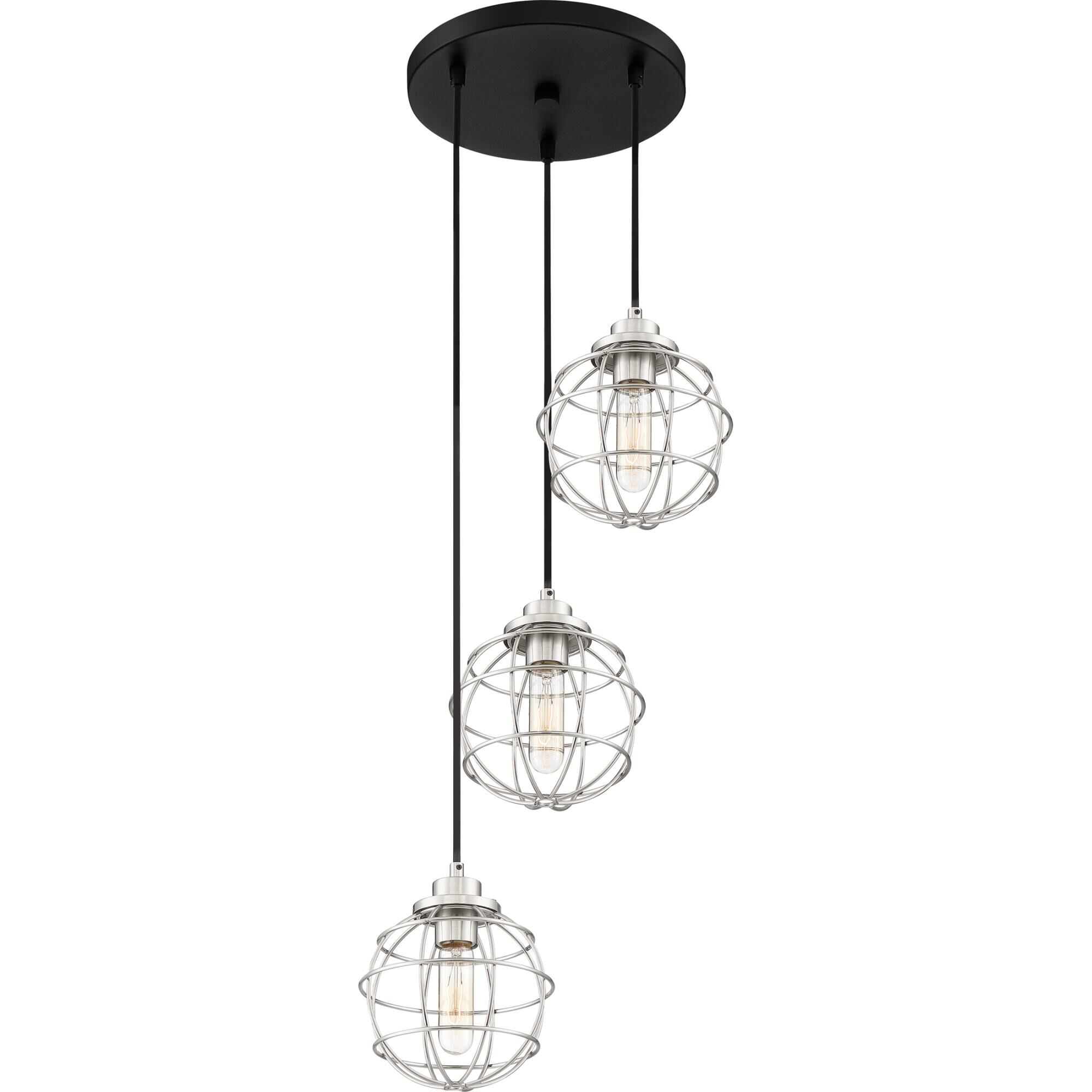 Navigator 13 Inch 3 Light Multi Light Pendant by Quoizel