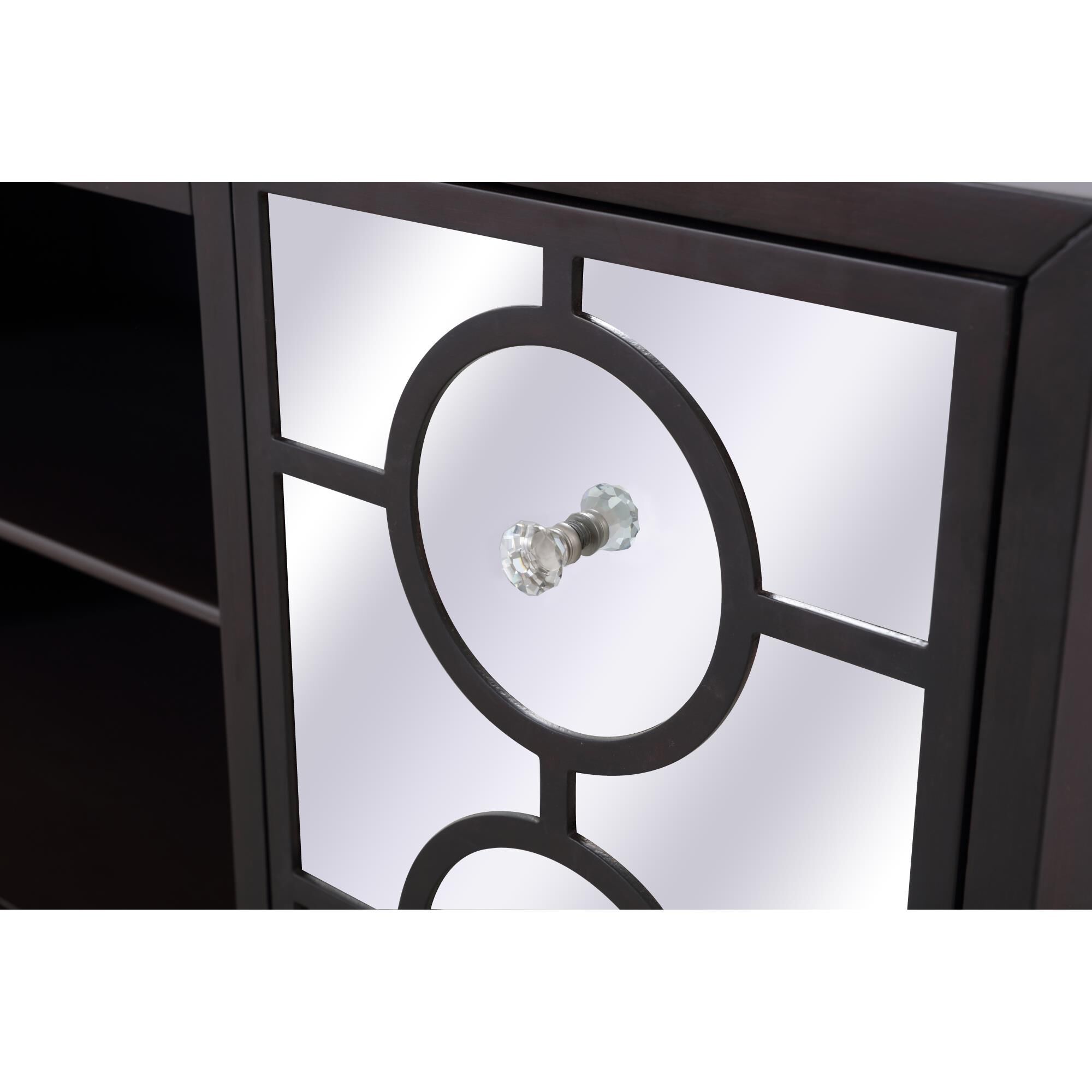 Shown in Dark Walnut finish