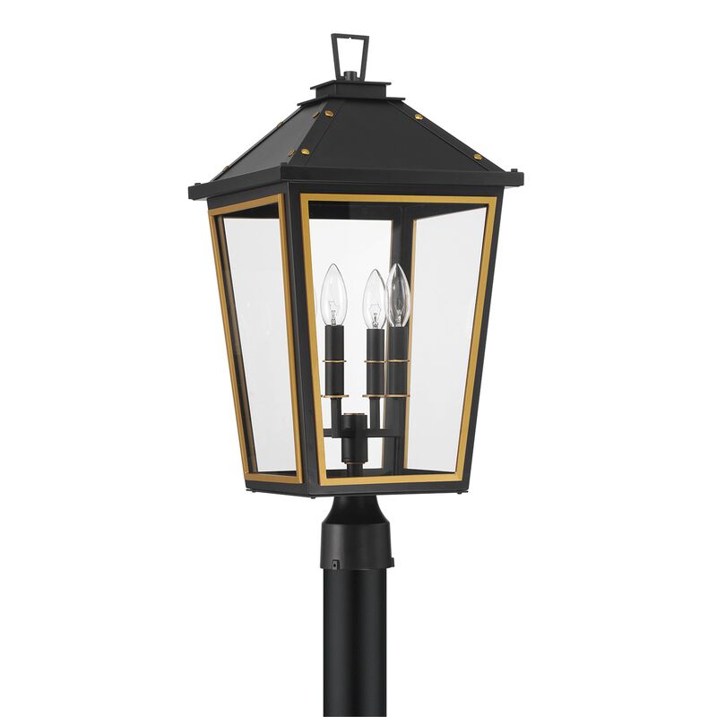 Hawkins 25 Inch Outdoor Post Lamp by Crystorama