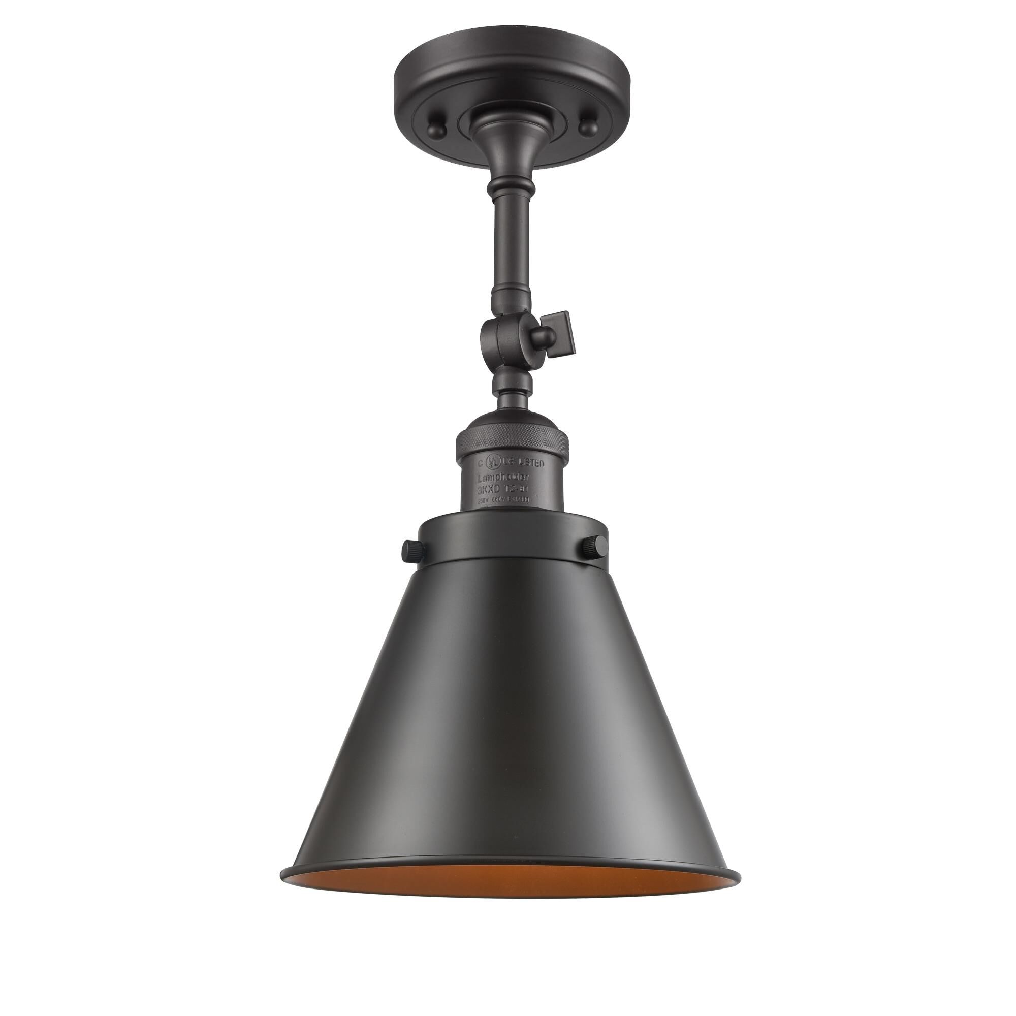 Shown in Oil Rubbed Bronze finish