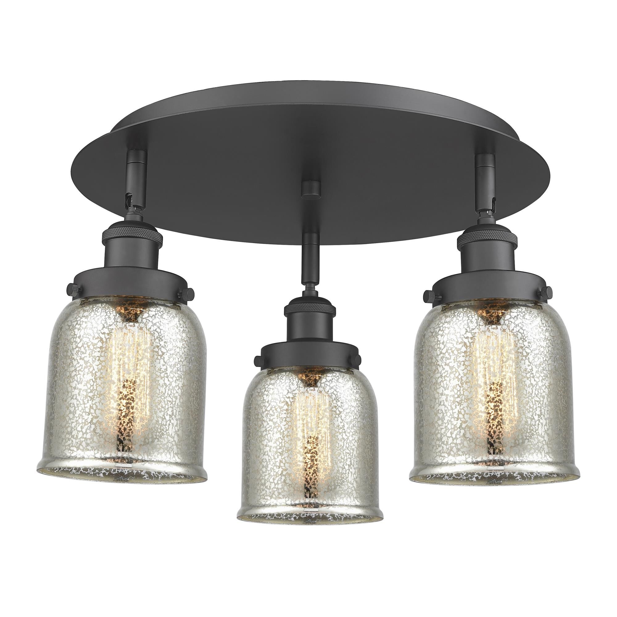 Shown in Matte Black finish and Silver Plated Mercury glass