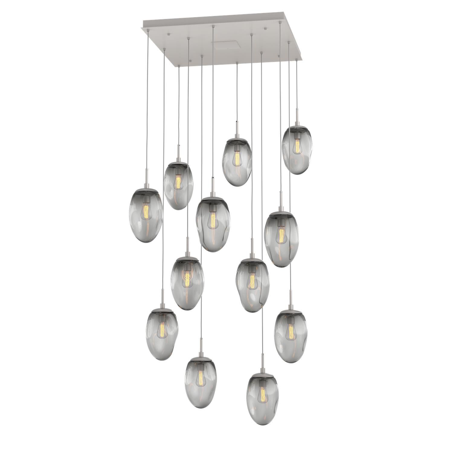Levi Wilson Nebula 35 Inch 12 Light Multi Light Pendant by Hammerton Studio