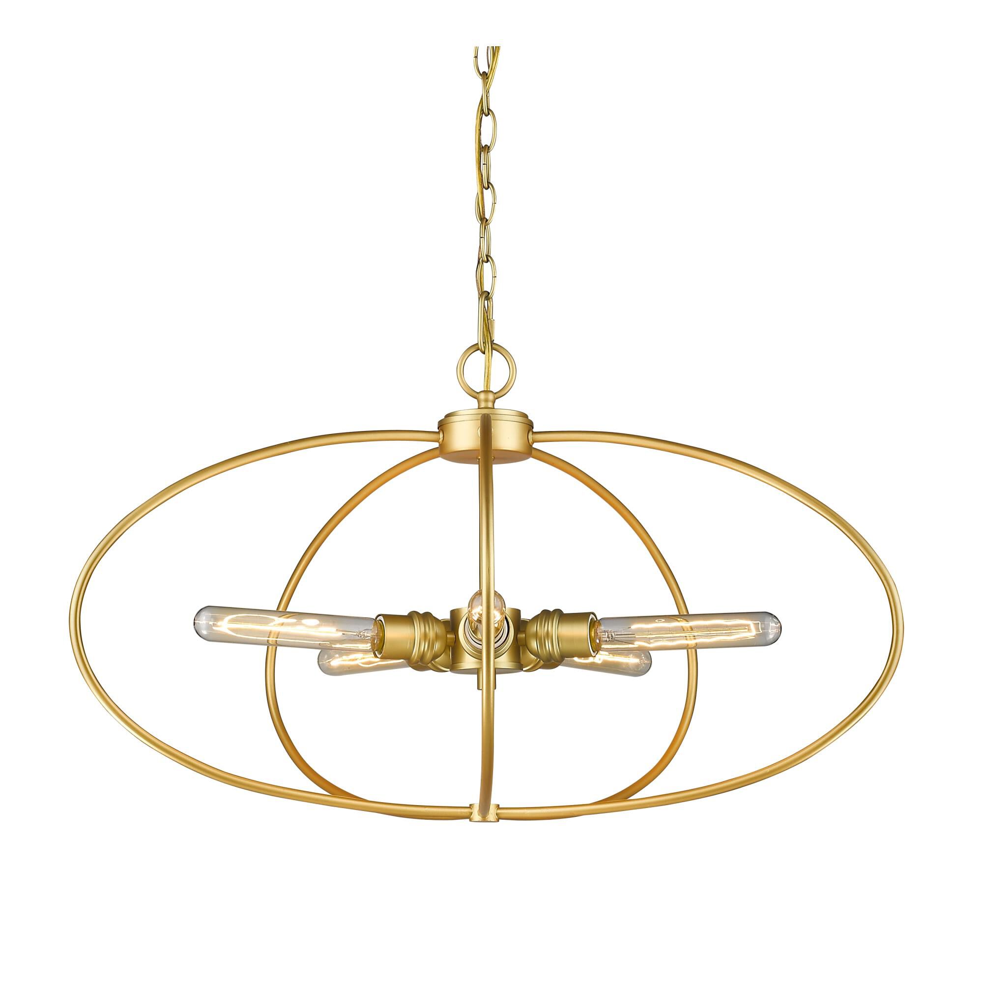 Persis 28 Inch 5 Light Chandelier by Z-Lite