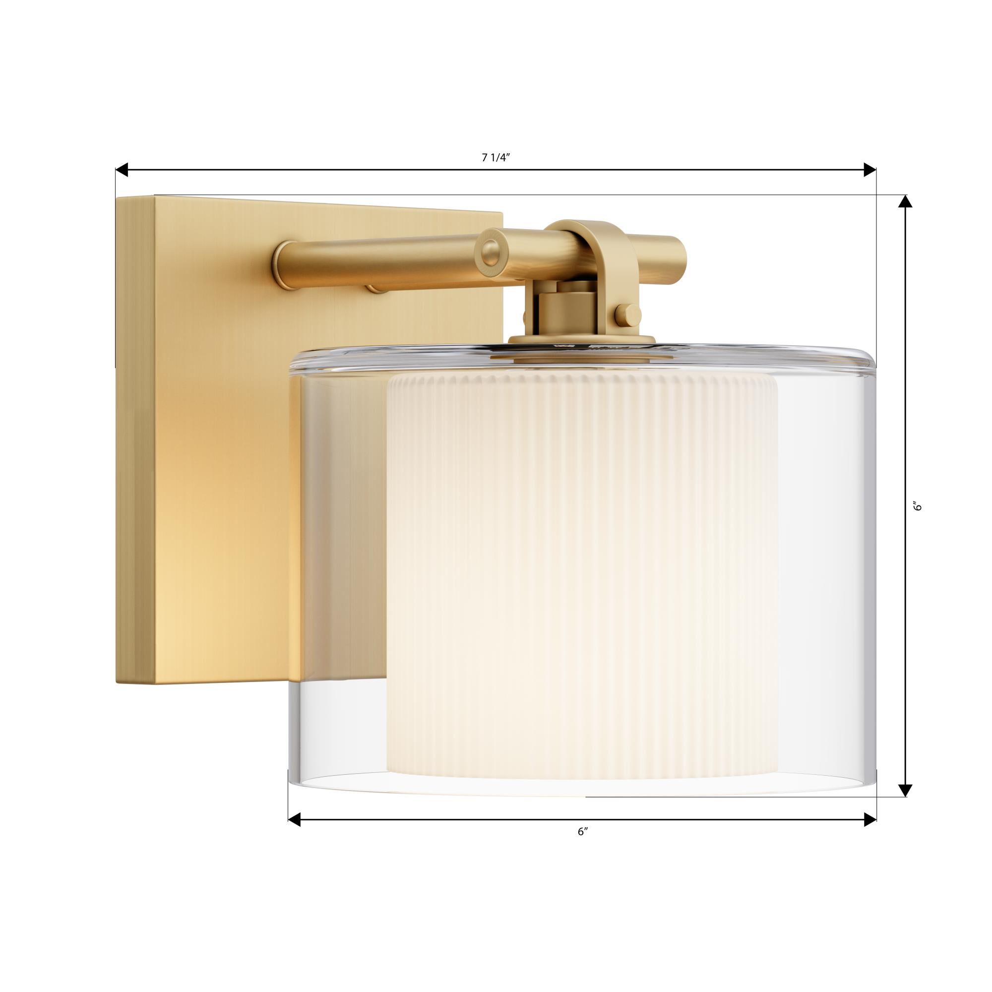 Seville 6 Inch Wall Sconce by Minka Lavery