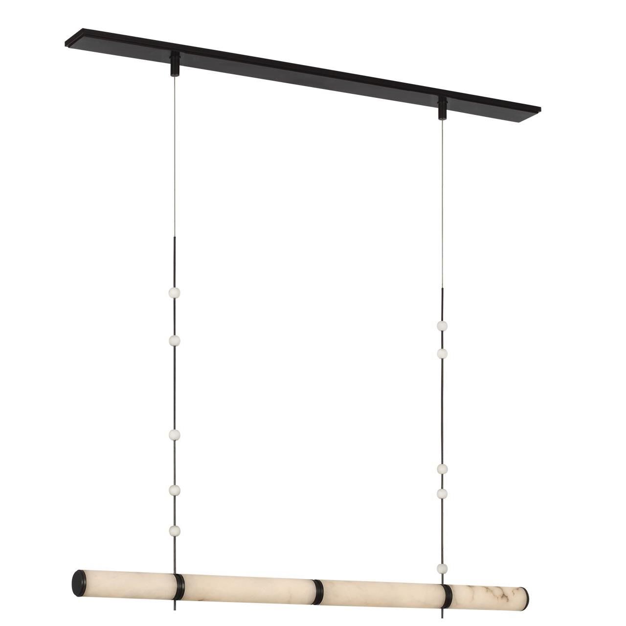 Anne-Marie Barton Marcell 56 Inch Linear Suspension Light by Visual Comfort Signature Collection