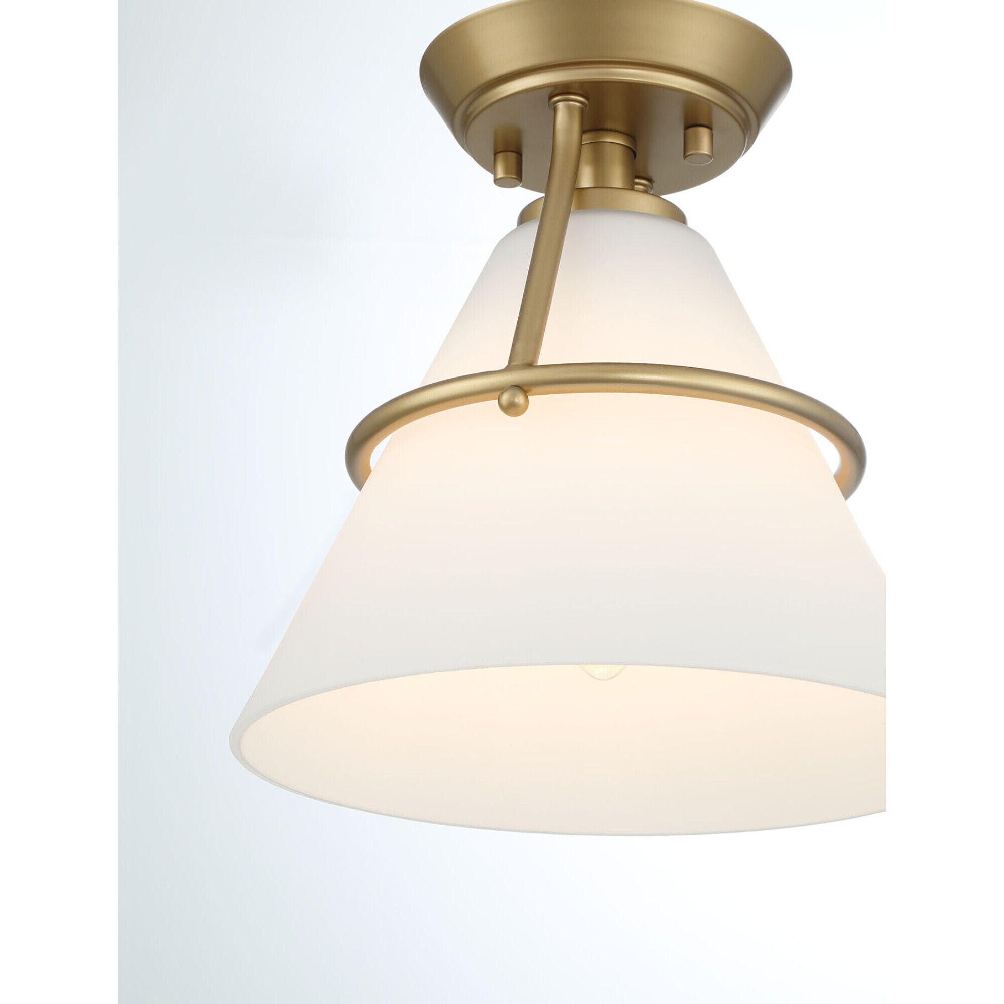 10 Inch Semi Flush Mount,