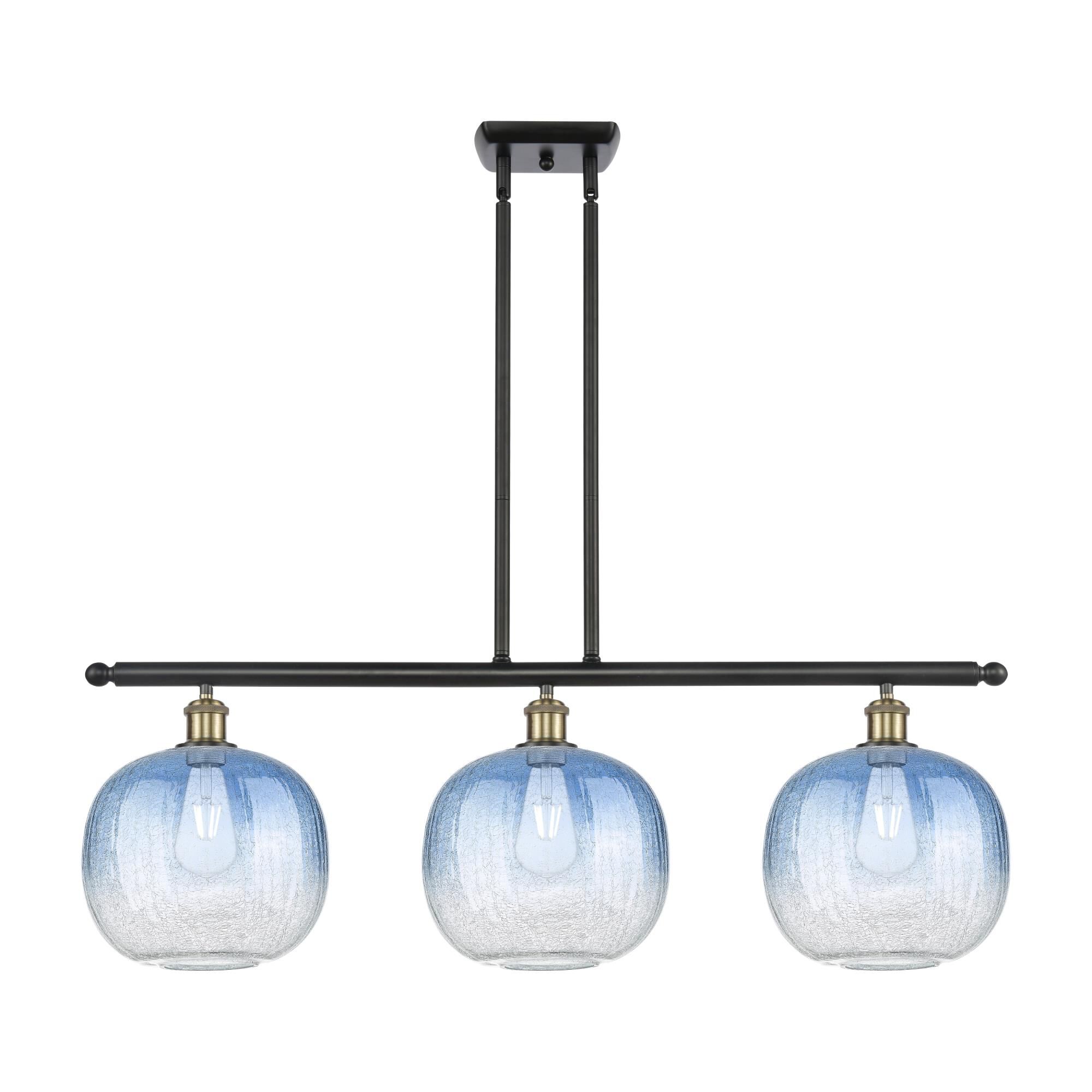Bruno Marashlian Brookhaven Sphere 37 Inch Linear Suspension Light by Innovations Lighting