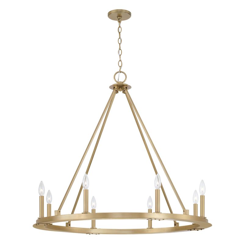 Pearson 36 Inch 8 Light Chandelier by Capital Lighting Fixture Company