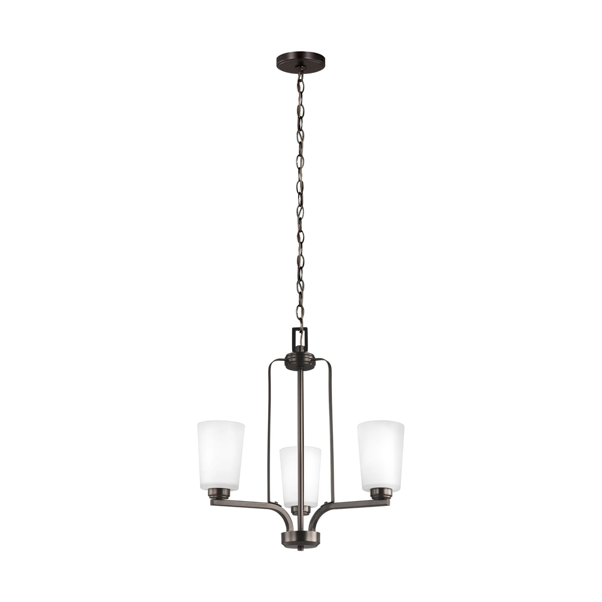 Franport 20 Inch 3 Light Mini Chandelier by Generation Lighting