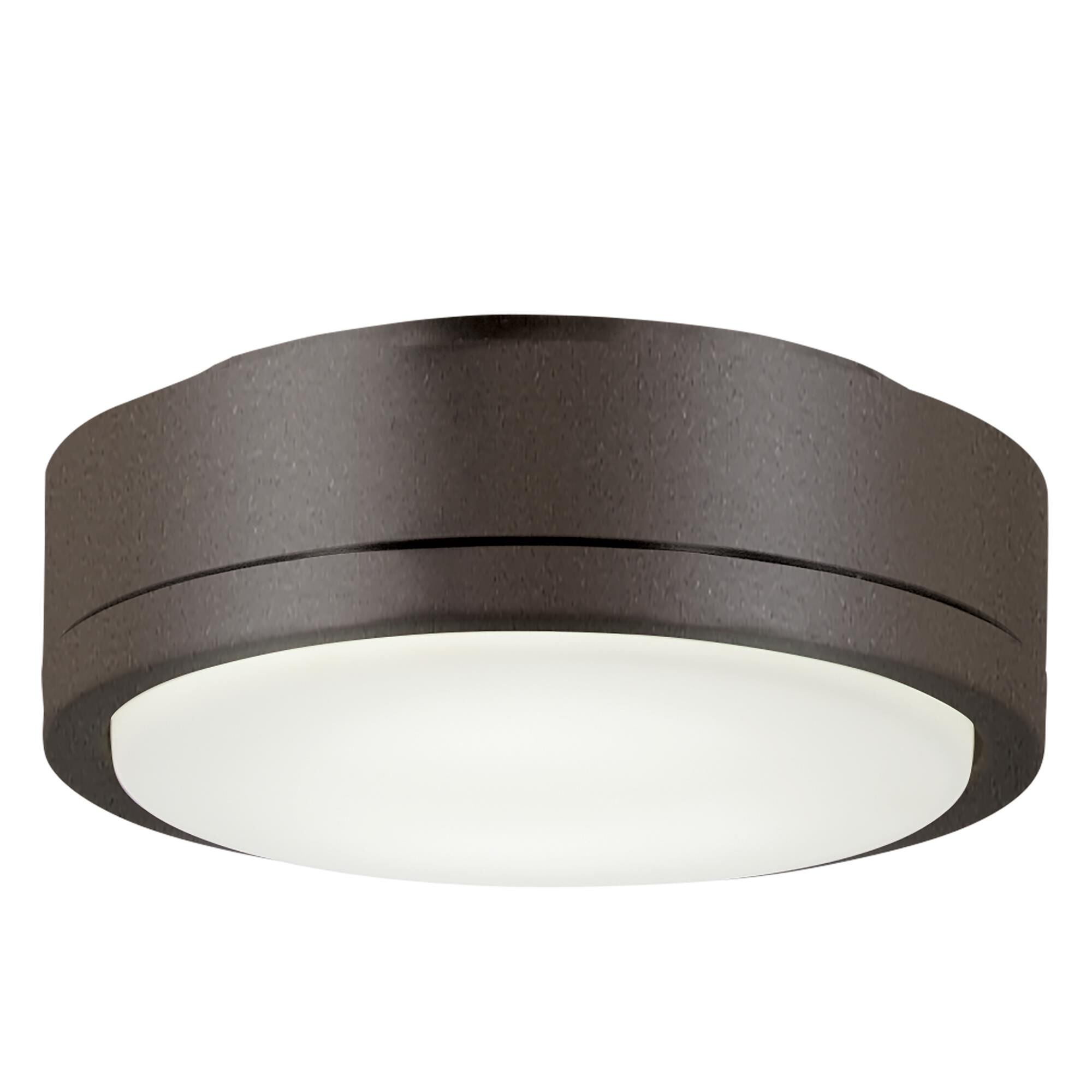 Shown in Oil Rubbed Bronze finish and Etched White glass