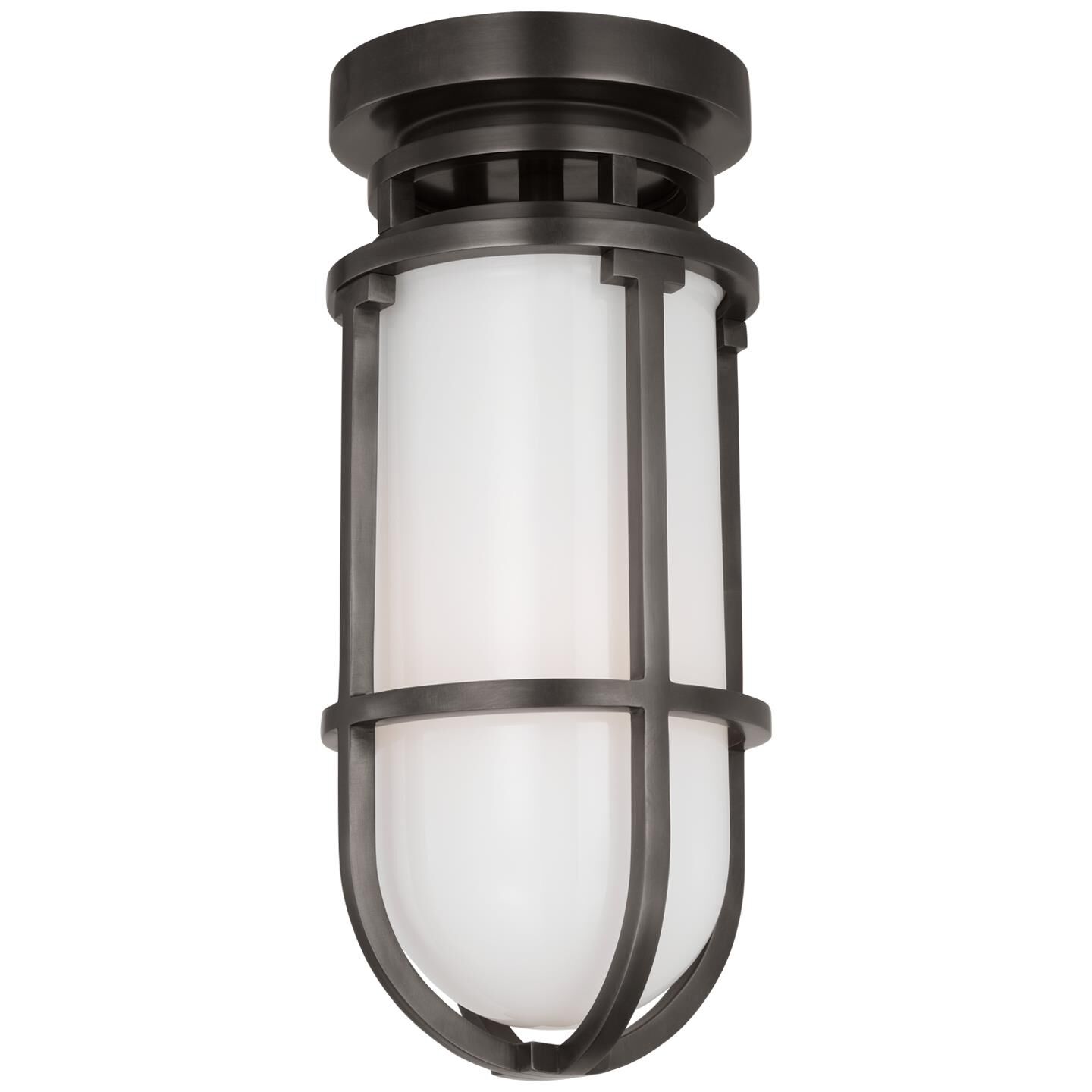 Chapman & Myers Gracie 4 Inch 1 Light LED Semi Flush Mount by Visual Comfort Signature Collection