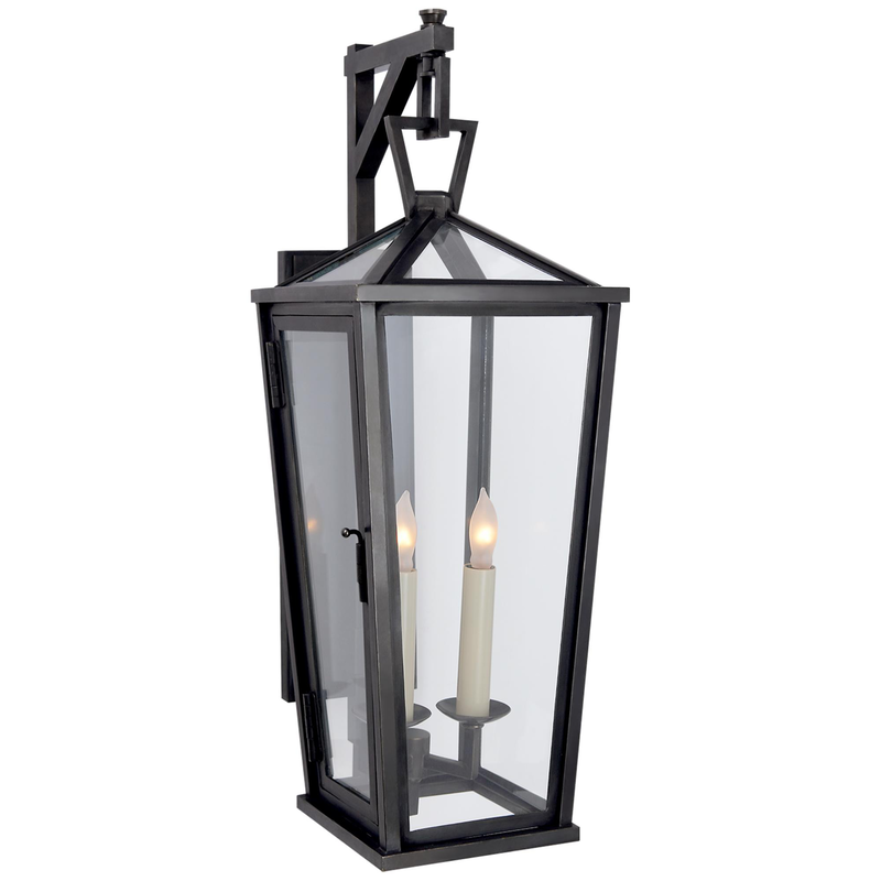 Chapman & Myers Darlana 21 Inch Tall 2 Light Outdoor Wall Light by Visual Comfort Signature Collection