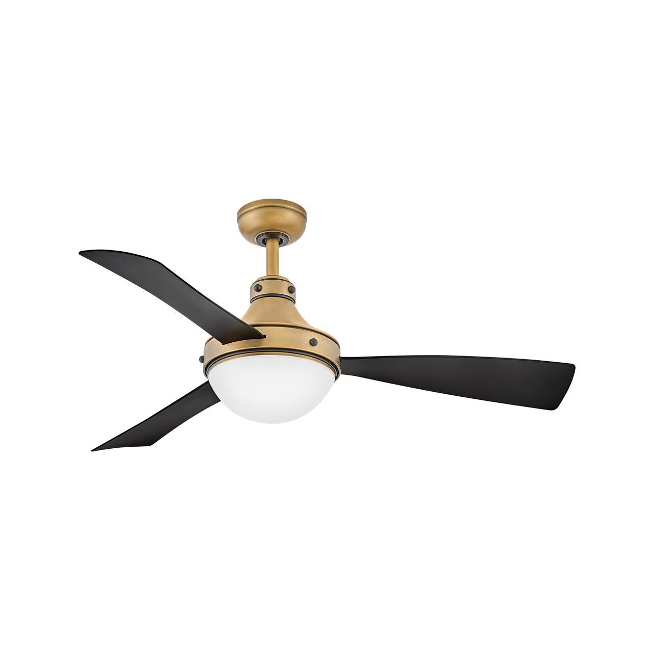 Oliver Outdoor Rated 50 Inch Ceiling Fan with Light Kit by Hinkley Lighting