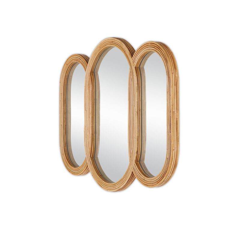 Triboa Medium Decorative Mirror by Currey & Company